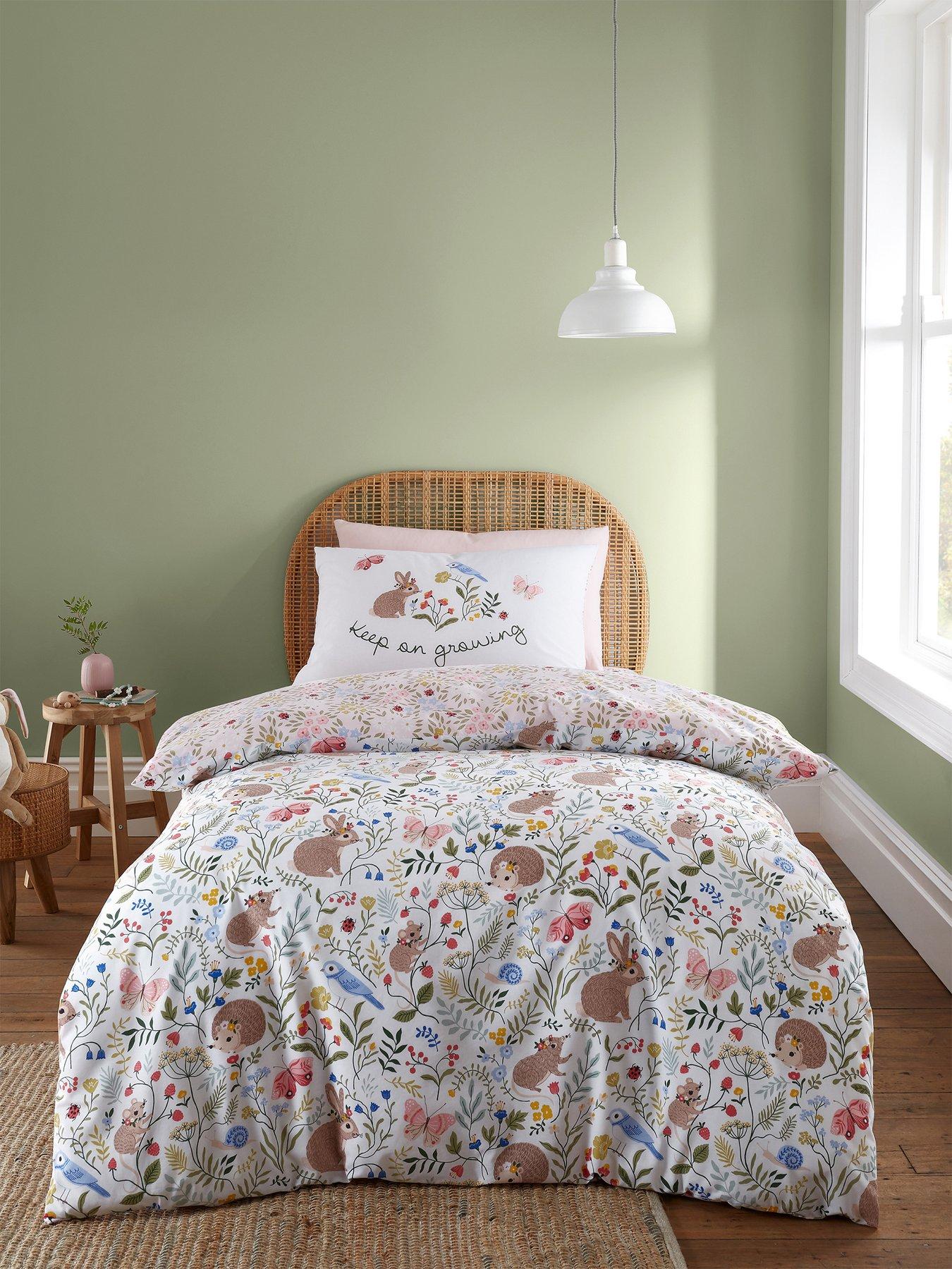Product photograph of Rhs Garden Animals Duvet Cover Set from very.co.uk