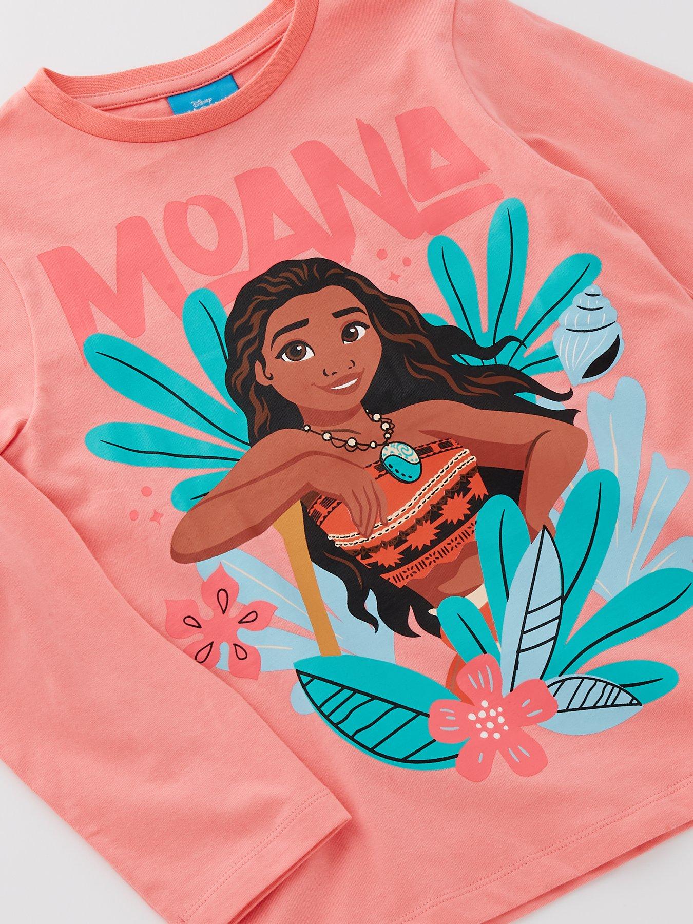 Image 3 of 4 of Disney Moana Long Sleeve Pyjamas - Pink