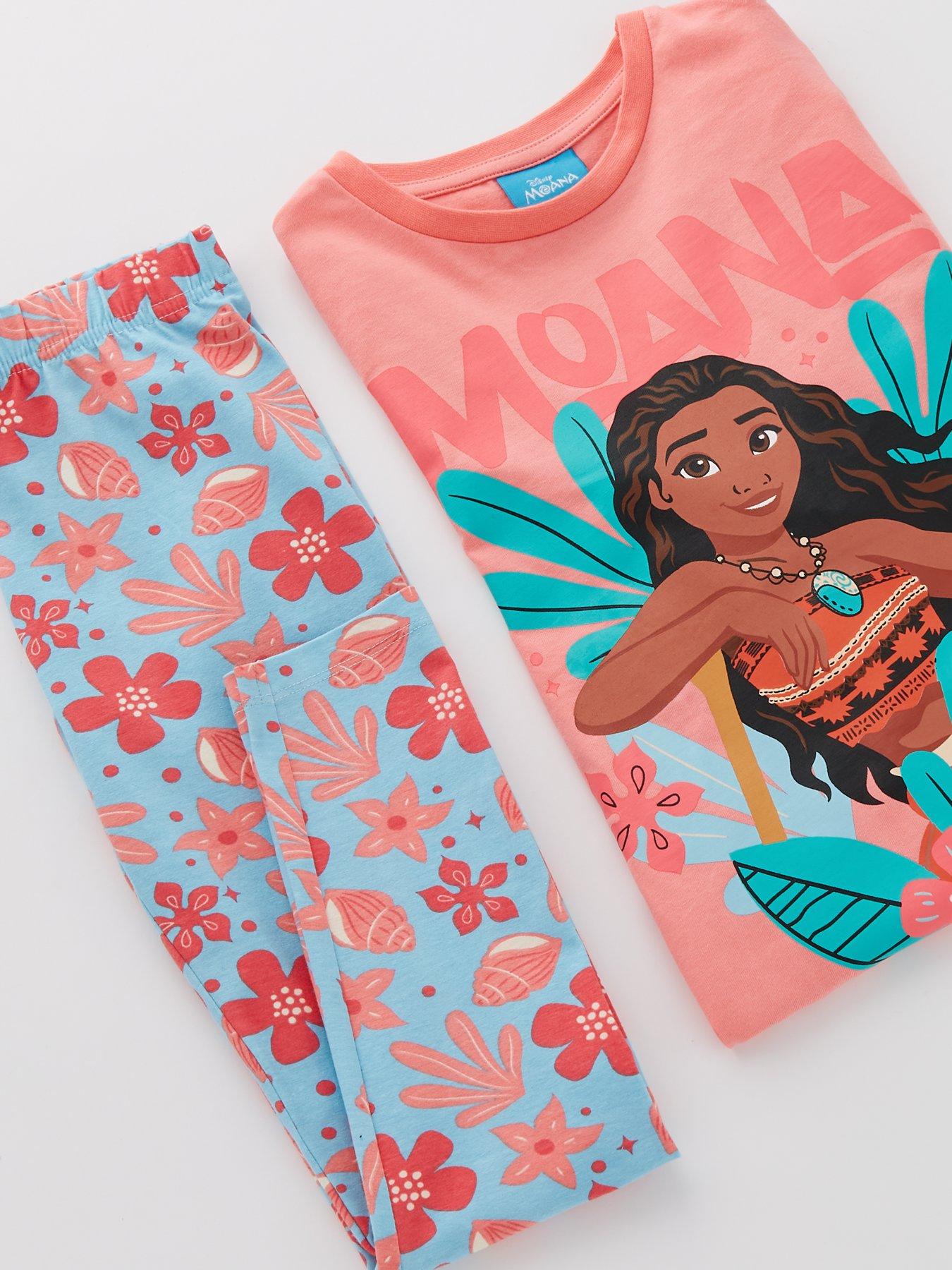 Image 4 of 4 of Disney Moana Long Sleeve Pyjamas - Pink