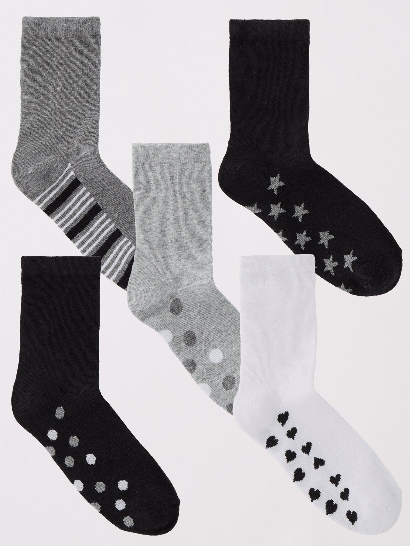 undefined 5pk Printed Ankle Socks - Multi