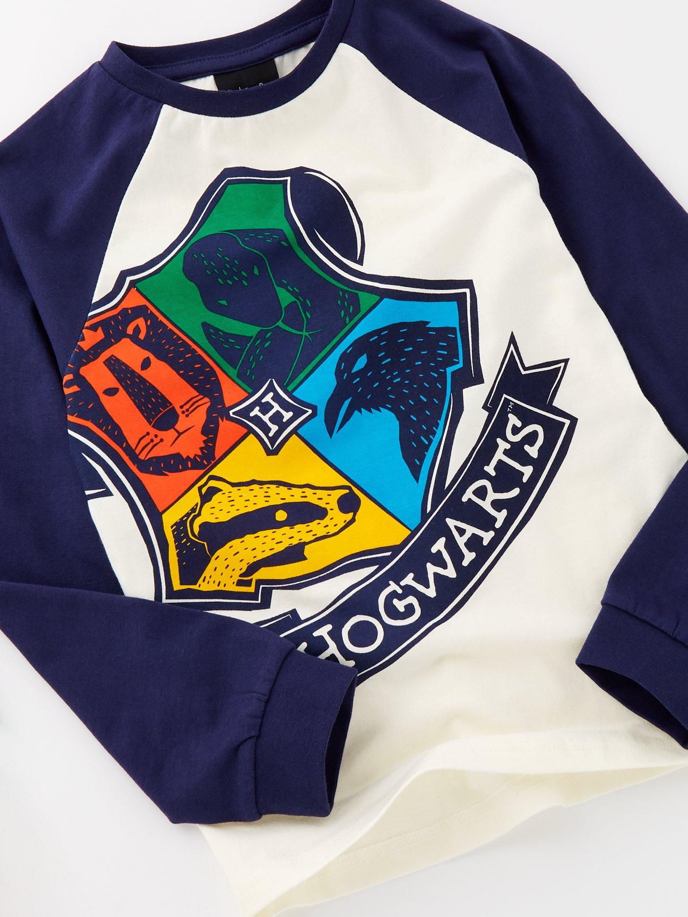 Harry Potter Raglan Long Sleeve Pyjamas Navy Very