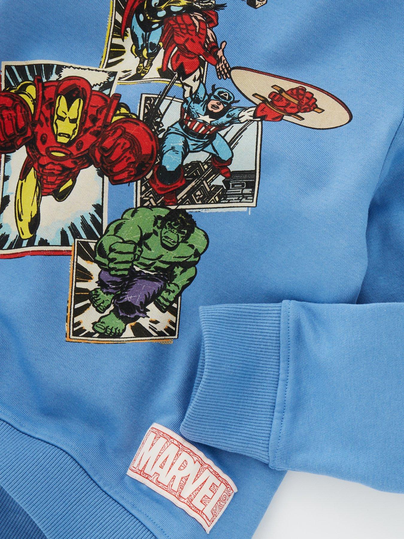 Marvel Avengers Sweatshirt Blue Very