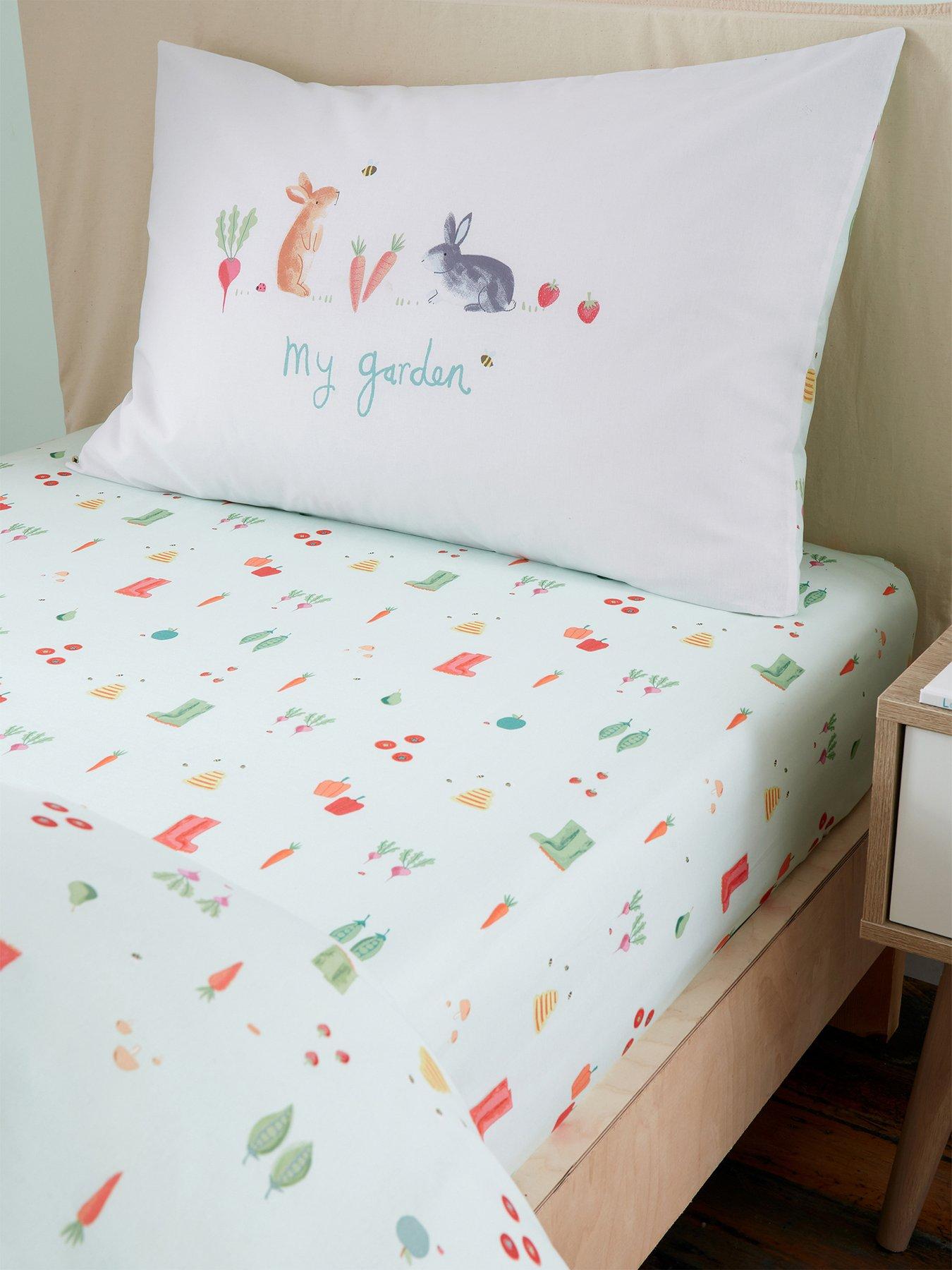 Product photograph of Rhs My Allotment Fitted Sheet from very.co.uk