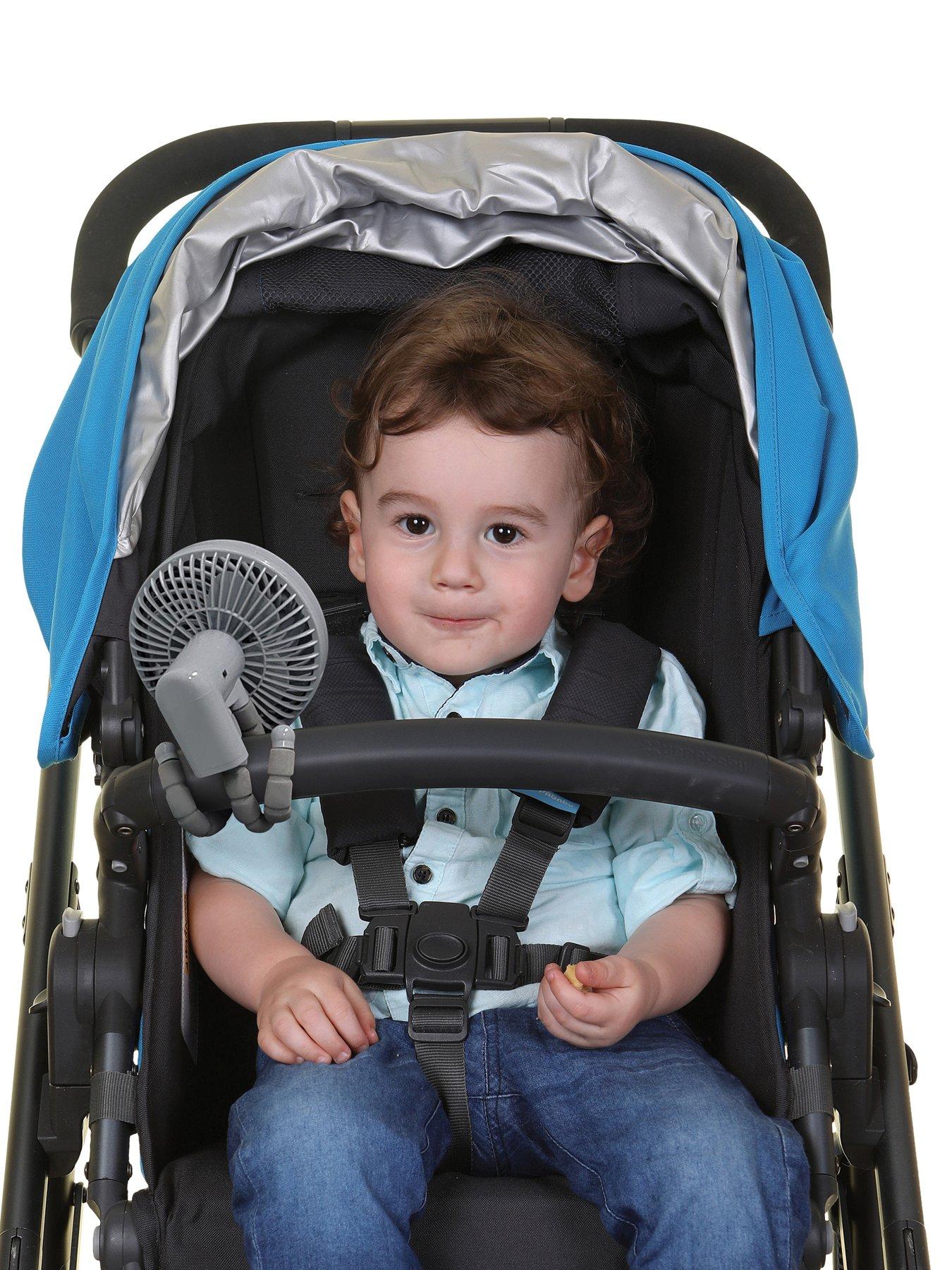 Dreambaby Smart-Grip Flexible Caged Fan - Grey | Very.co.uk