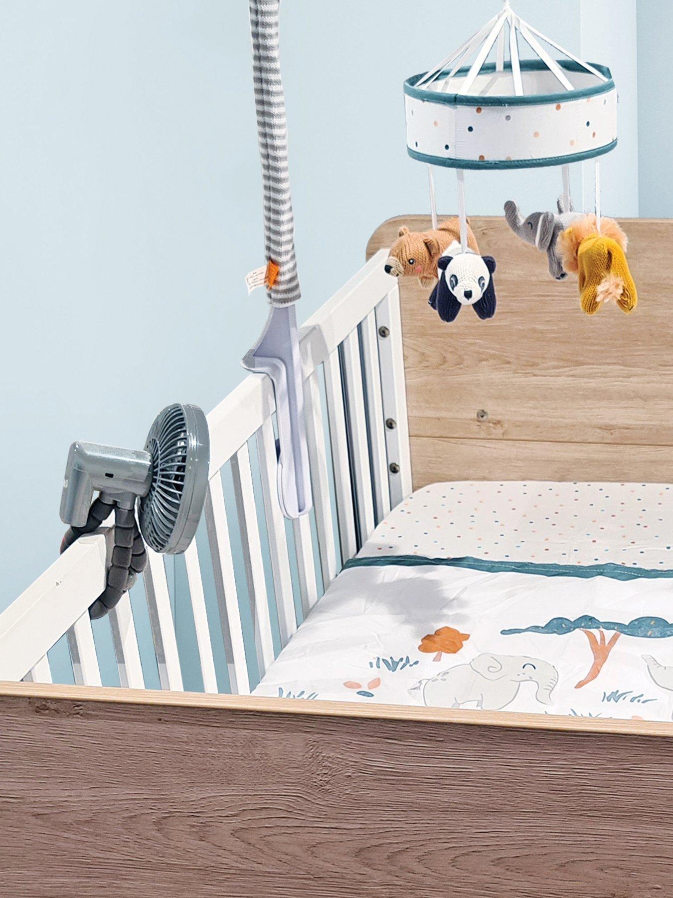 Dreambaby Smart-Grip Flexible Caged Fan - Grey | Very.co.uk