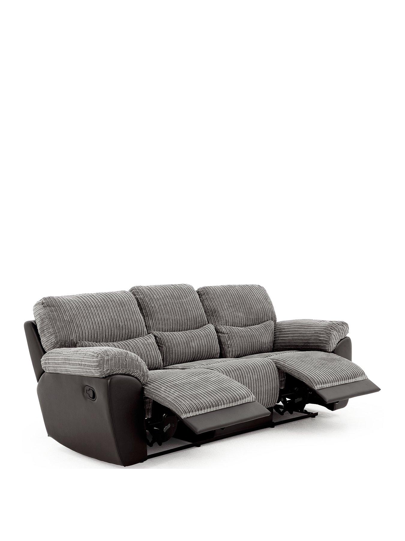 Image 2 of 5 of The Very Collection Sienna 3 + 2 Seater Fabric Recliner Sofa - FSC&reg; Certified