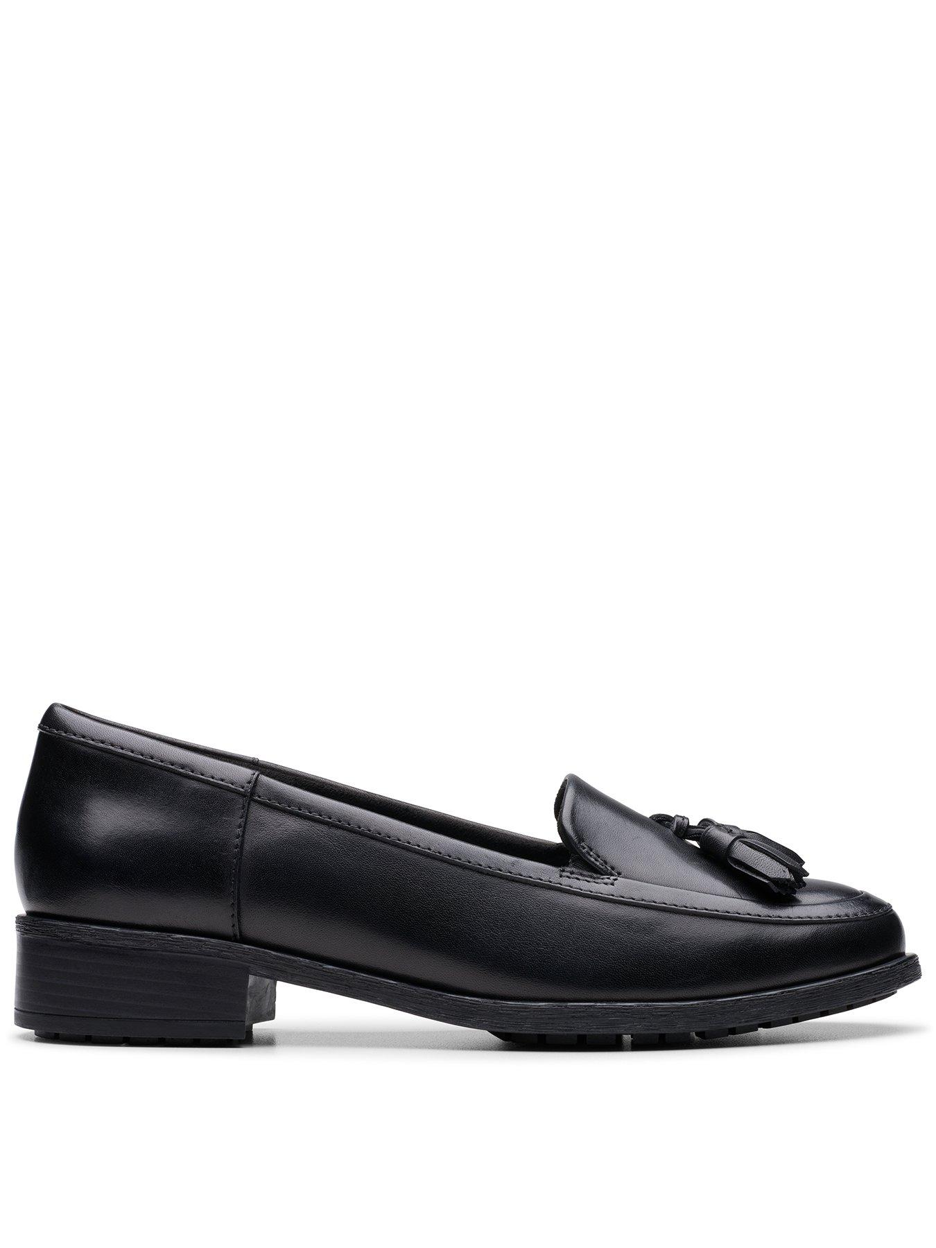 Clarks Havisham Edge Loafer Black Patent Very