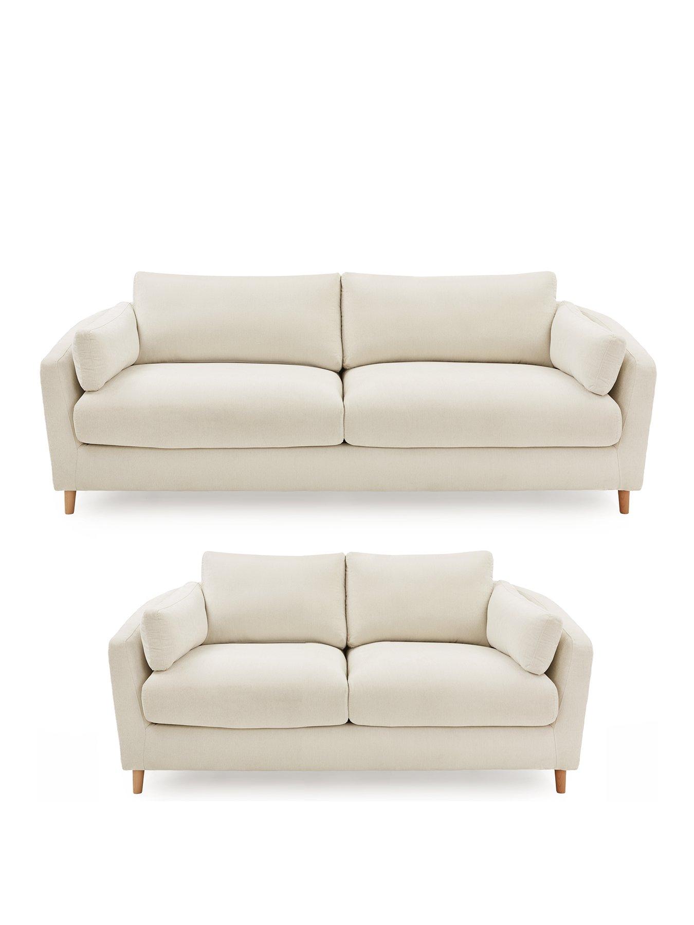 Product photograph of Very Home Monzo 3 2 Seater Sofa from very.co.uk