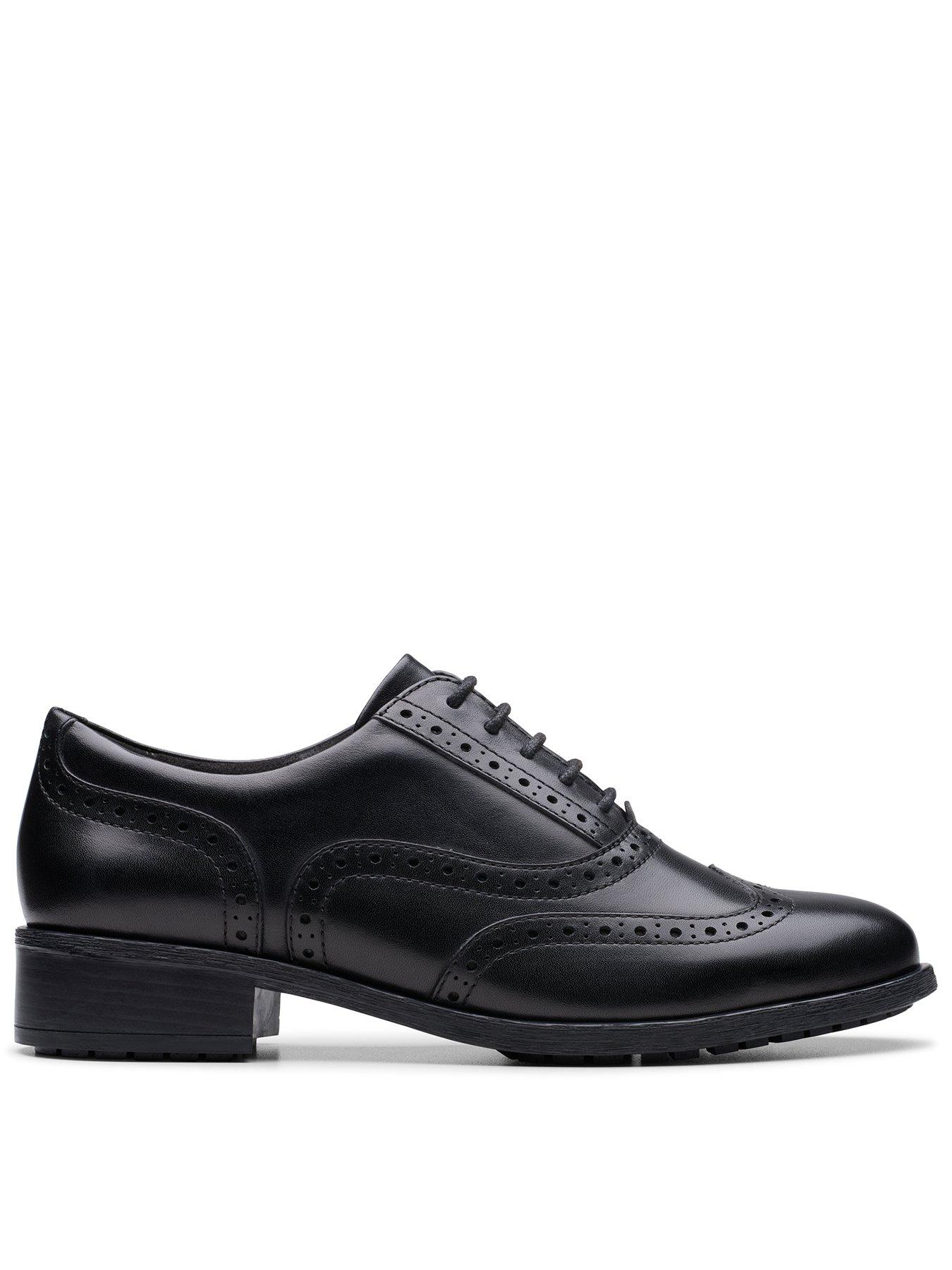 WOMENS Stayso Edge Black Leather Loafers | Clarks US