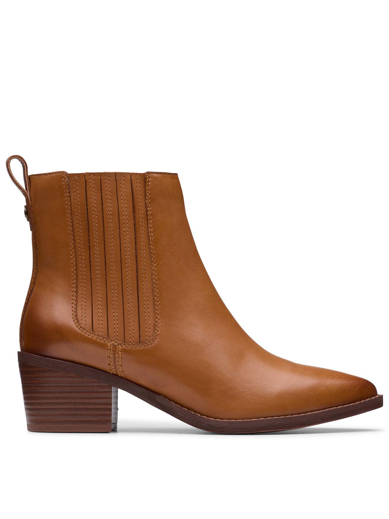 undefined Morzine Top Leather Ankle Boot