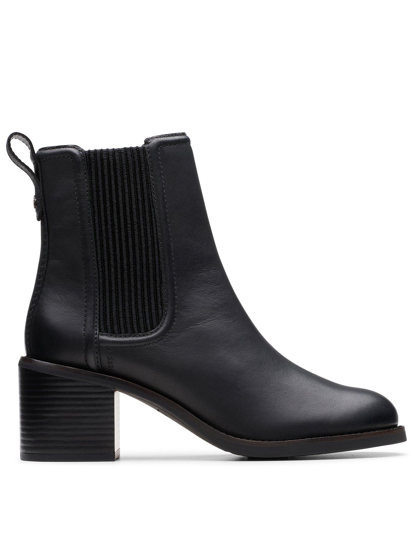 Ankle Boots Heeled Lace Up Chelsea Boots for Women Very