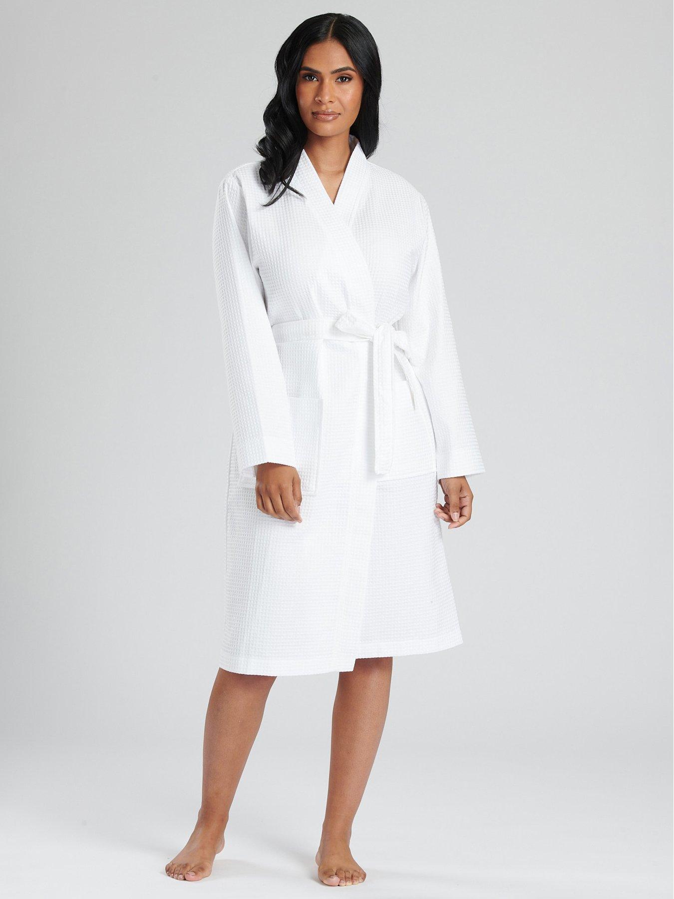 loungeable-cotton-waffle-robe-white