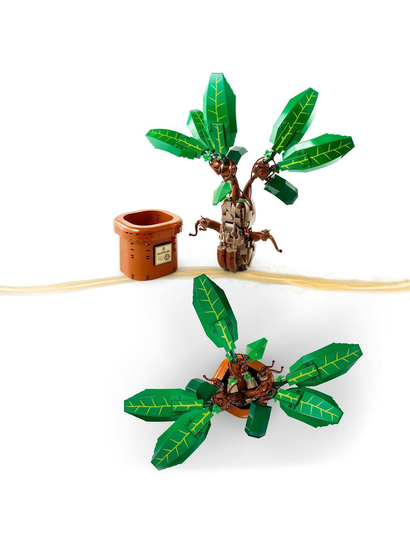LEGO Harry Potter Mandrake Magical Plant Toy 76433 Very.co.uk