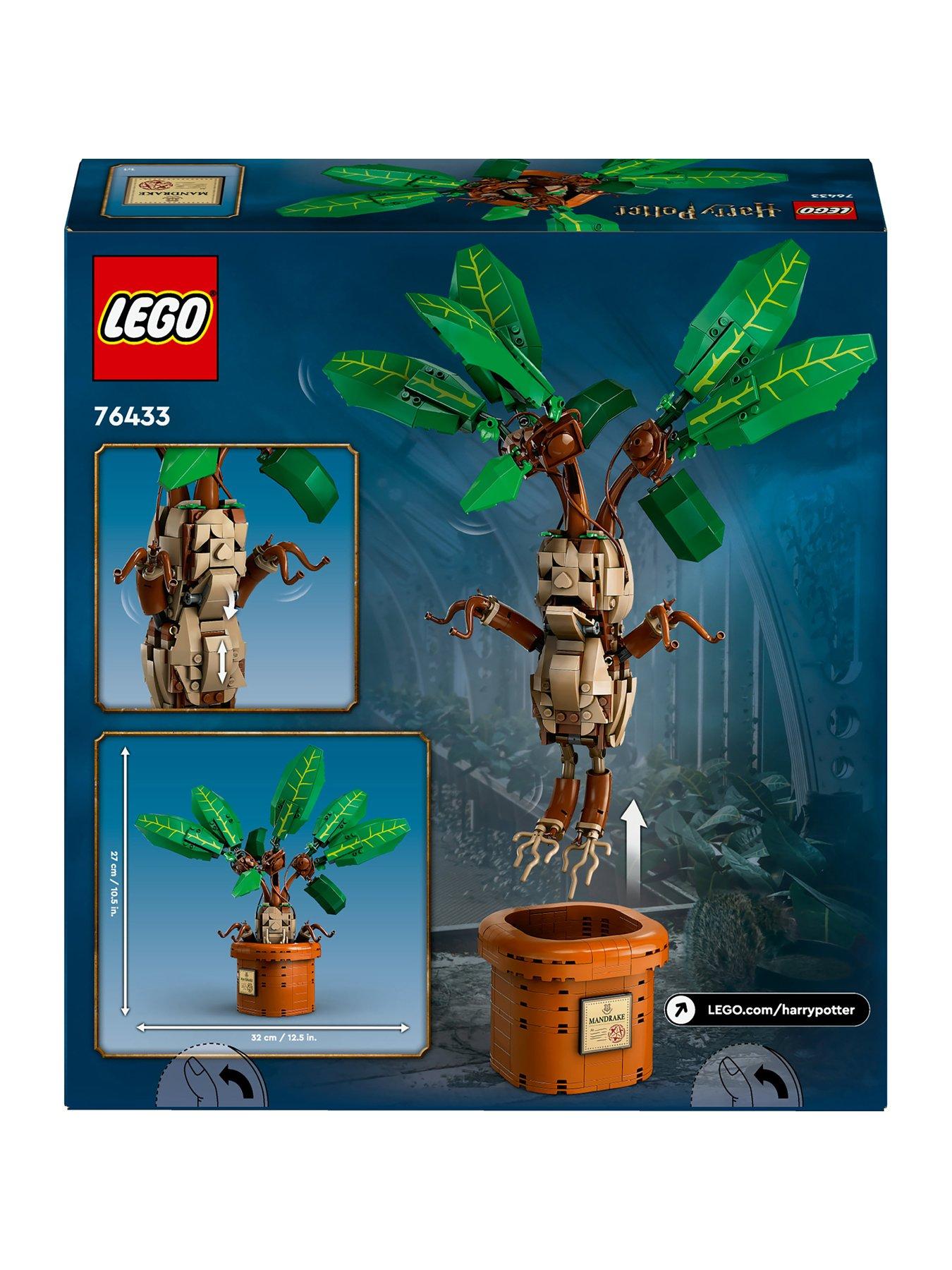 Image 7 of 8 of LEGO Harry Potter Mandrake Magical Plant Toy 76433