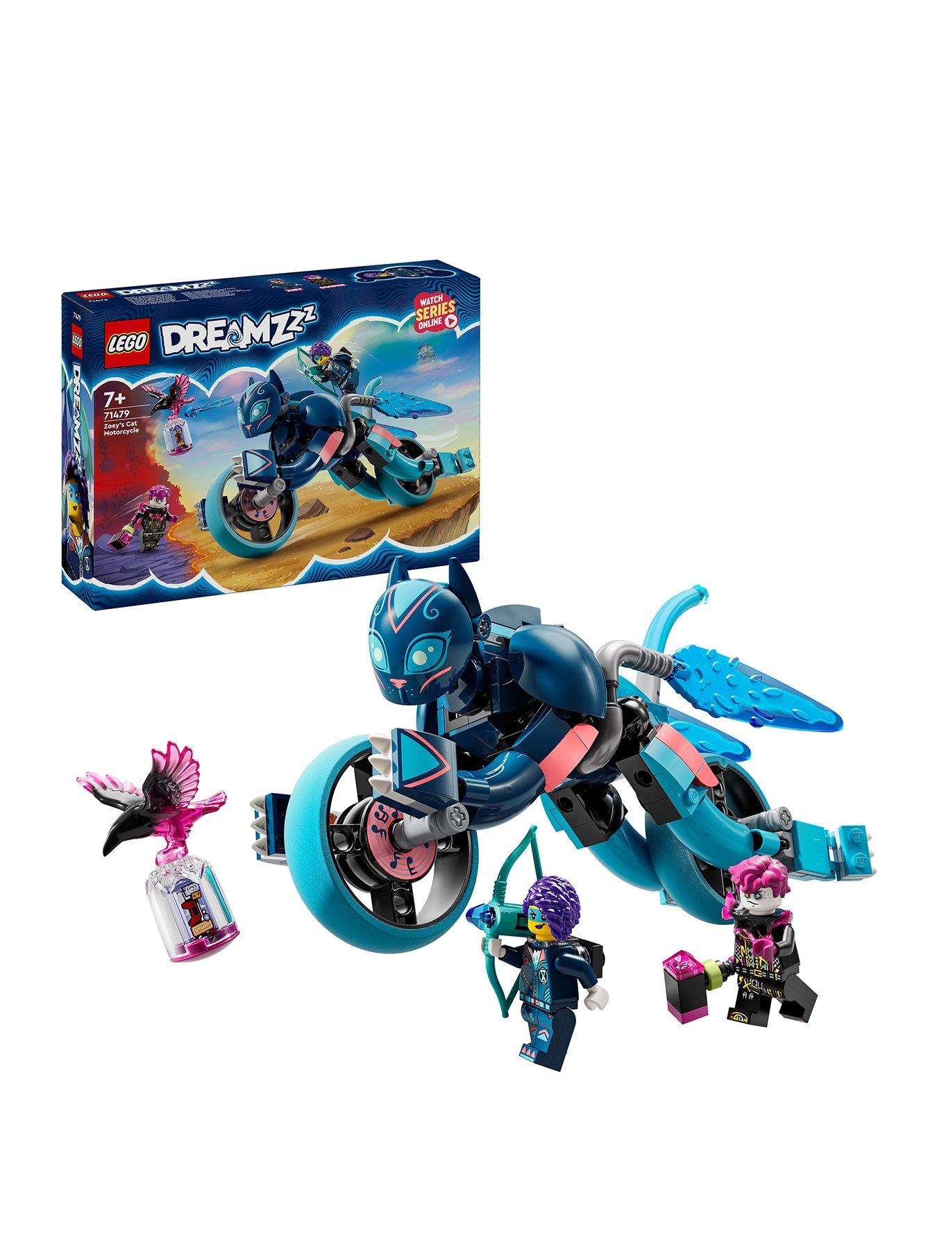 LEGO DreamZzz Zoey’s Cat Motorcycle Bike Toy 71479 | Very.co.uk