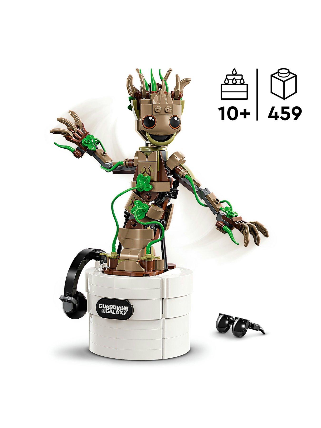 LEGO Marvel Dancing Groot Buildable Toy Set 76297 | Very.co.uk