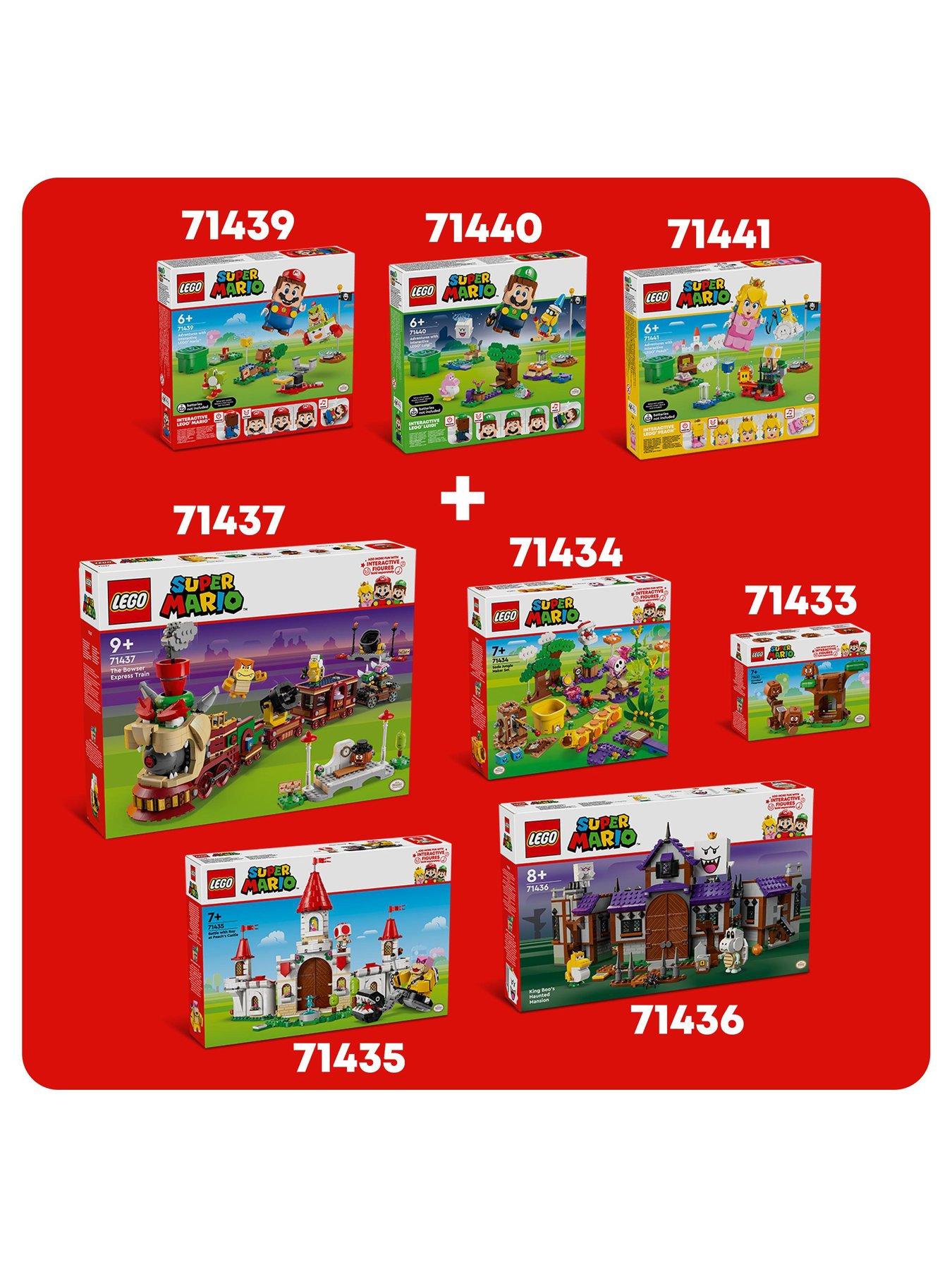 Lego mario haunted house sale