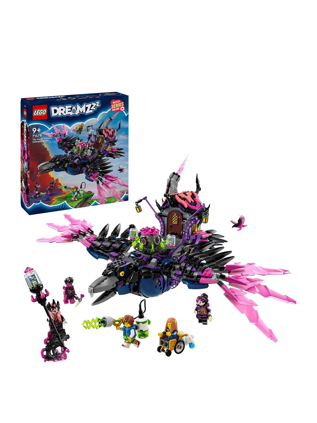Image 1 of 8 of LEGO DreamZzz The Never Witch&rsquo;s Midnight Raven 71478