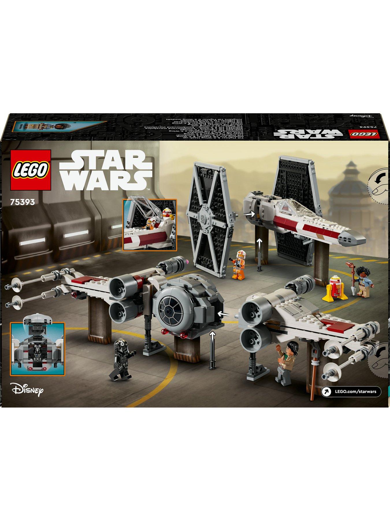 LEGO Star Wars TIE Fighter X Wing Mash up 75393 Very