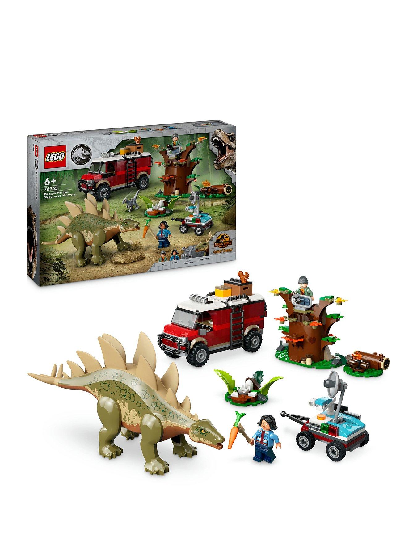 LEGO Jurassic World Dinosaur Missions: Stegosaurus Discovery 76965 ...