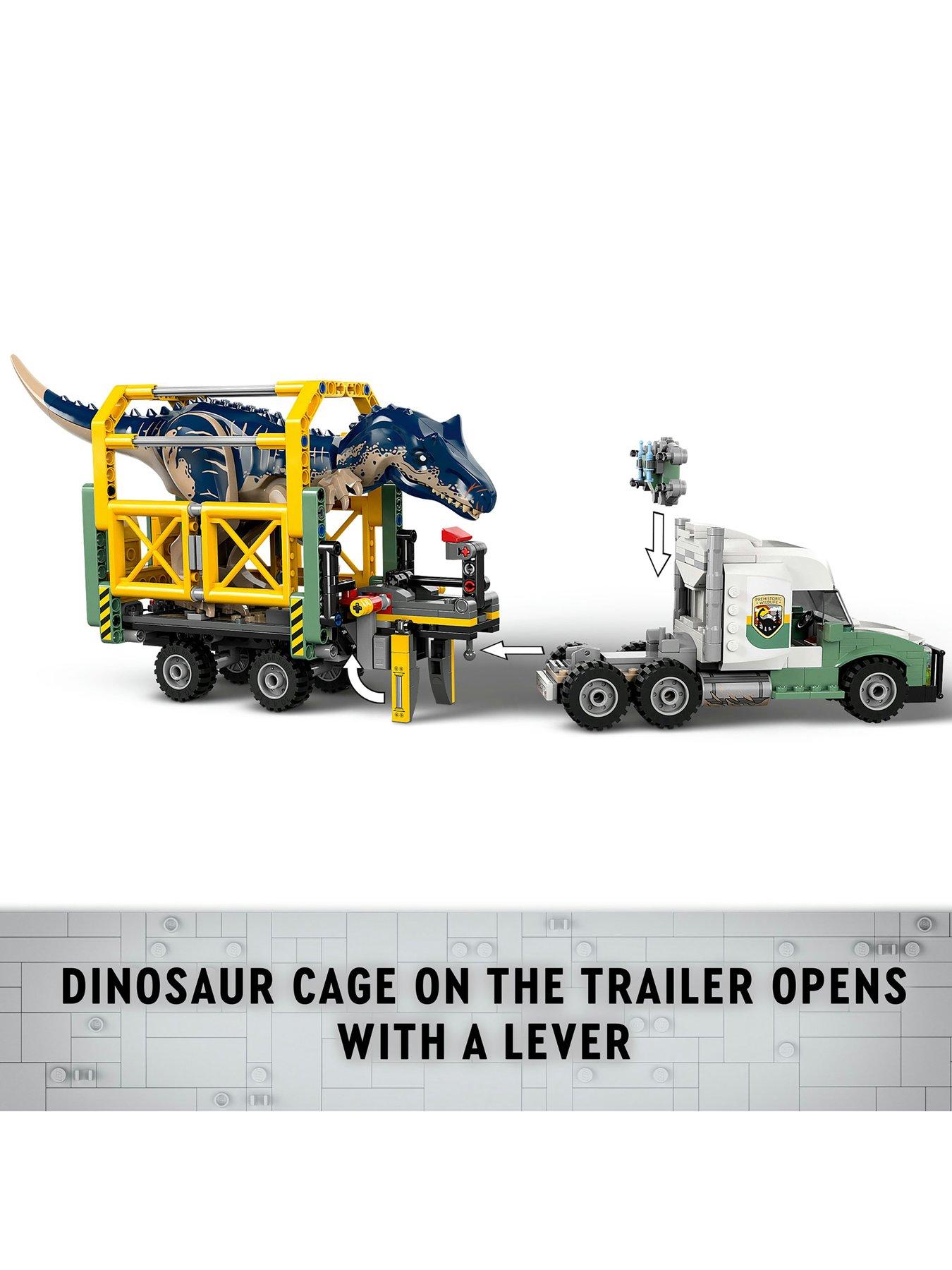 Lego transport t rex hotsell