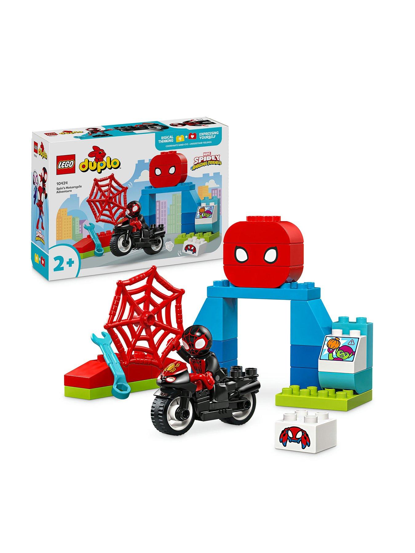LEGO Duplo Marvel Spin's Motorcycle Adventure 10424 Very