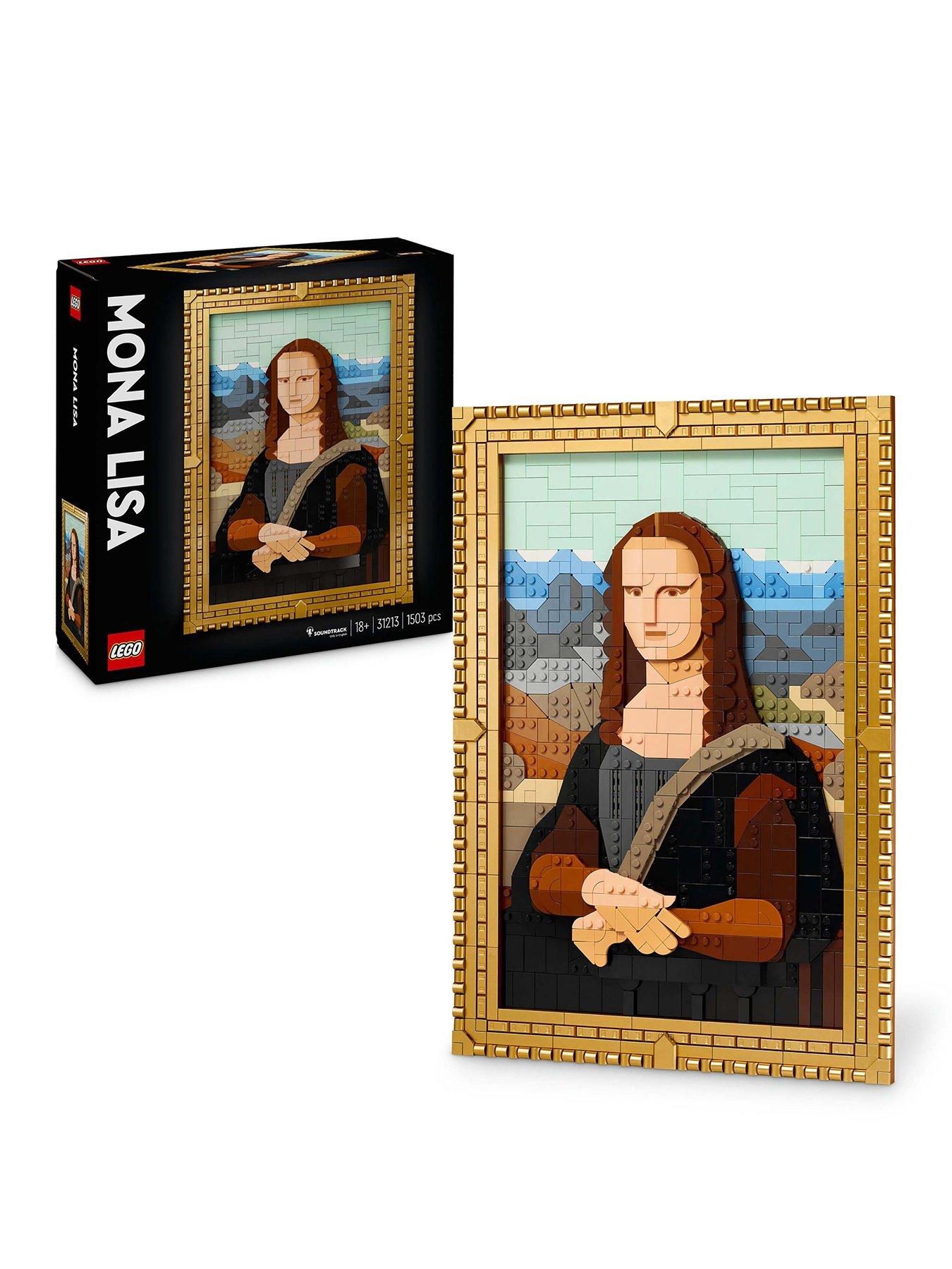 Image 1 of 8 of LEGO ART Mona Lisa Building Set for Adults 31213