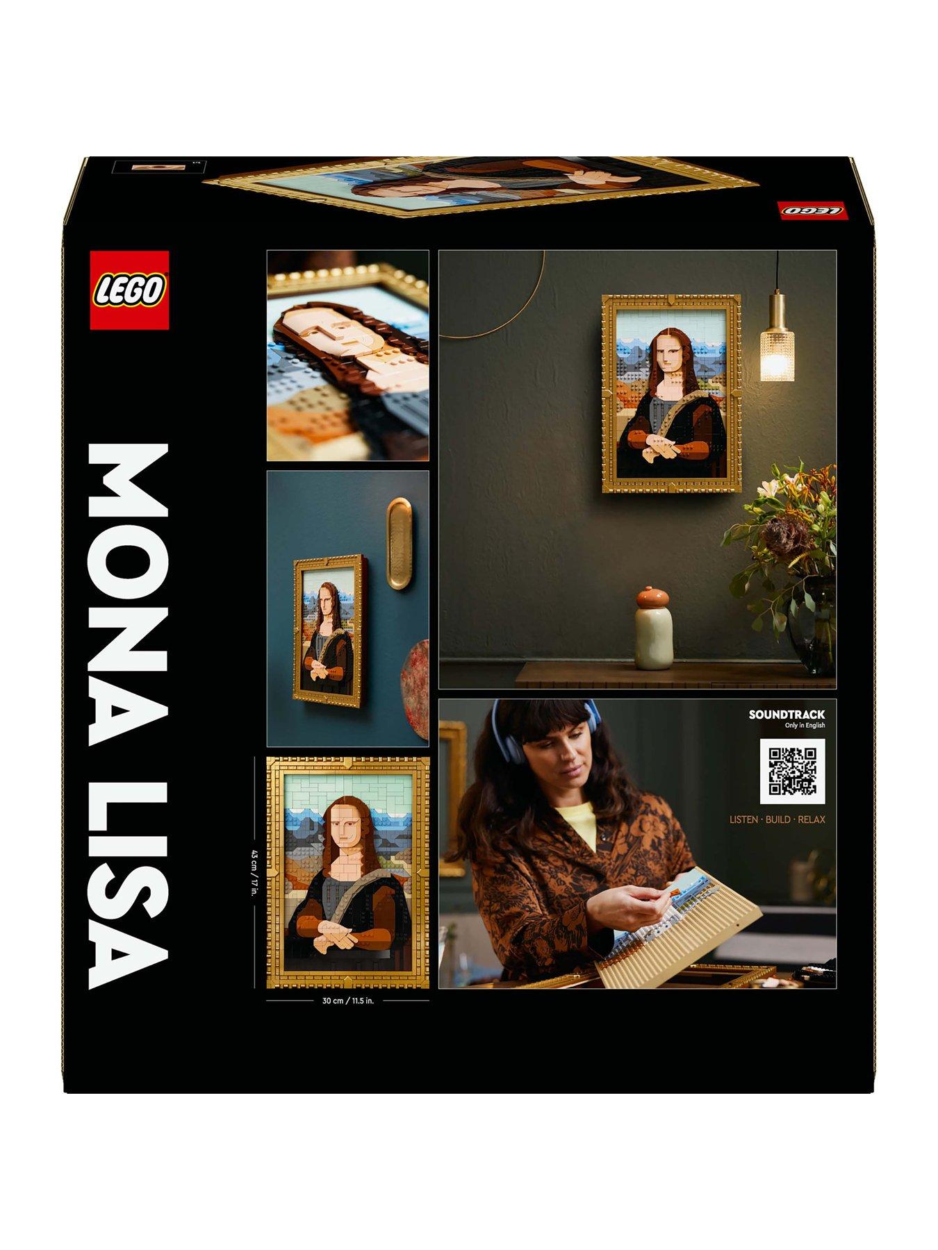 Image 7 of 8 of LEGO ART Mona Lisa Building Set for Adults 31213