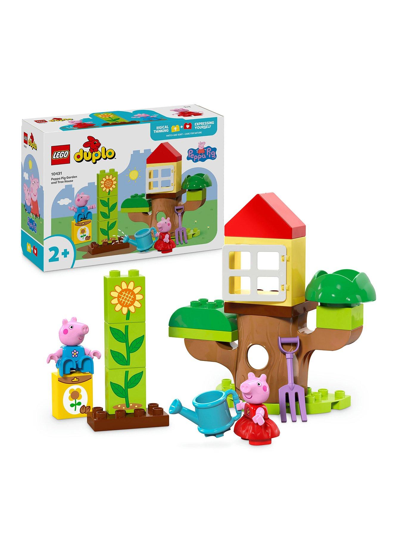 Image 1 of 8 of LEGO Peppa Pig Peppa Pig Garden and Tree House Toy 10431