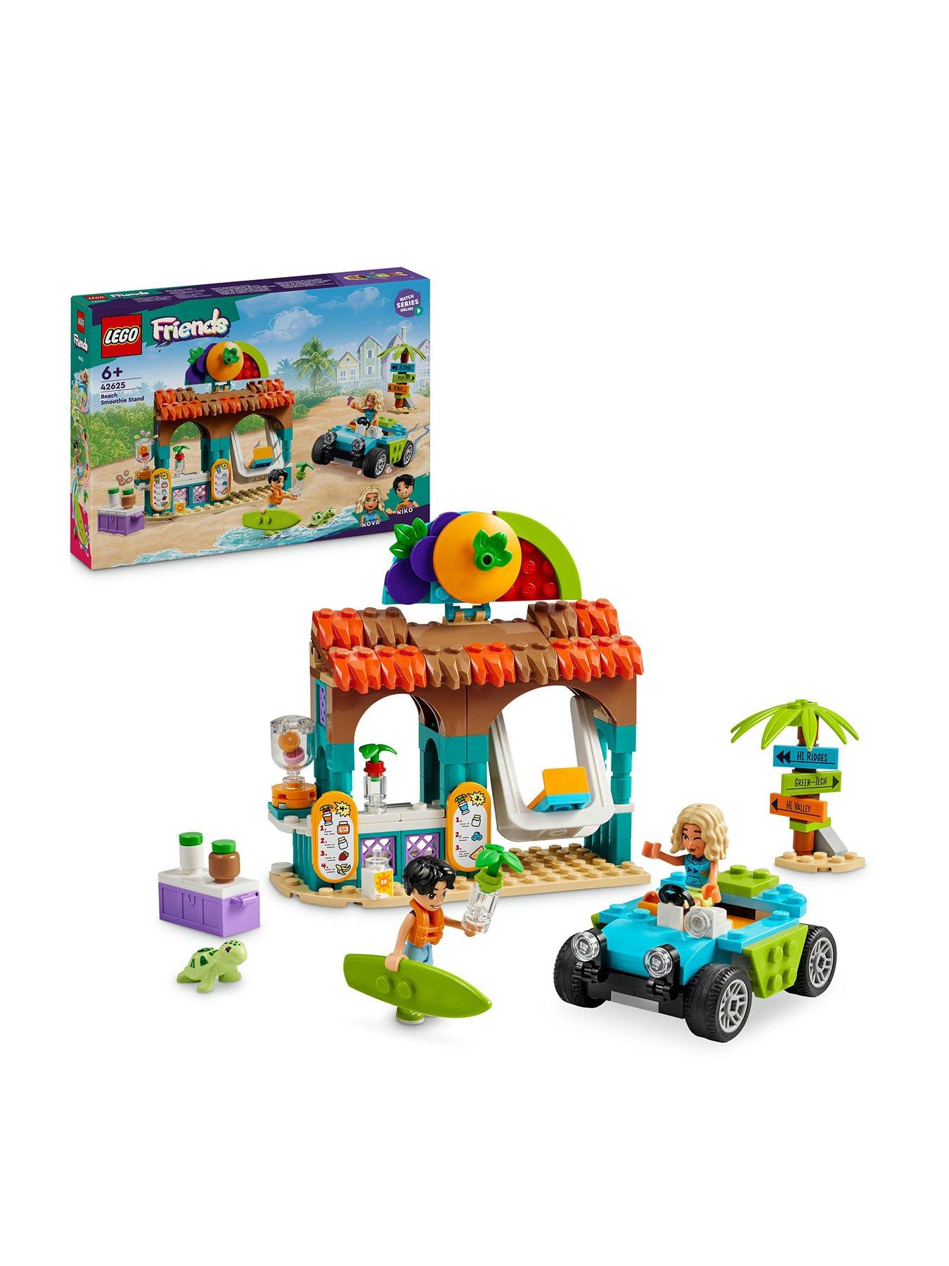 LEGO Friends Beach Smoothie Stand Food Toy Set 42625
