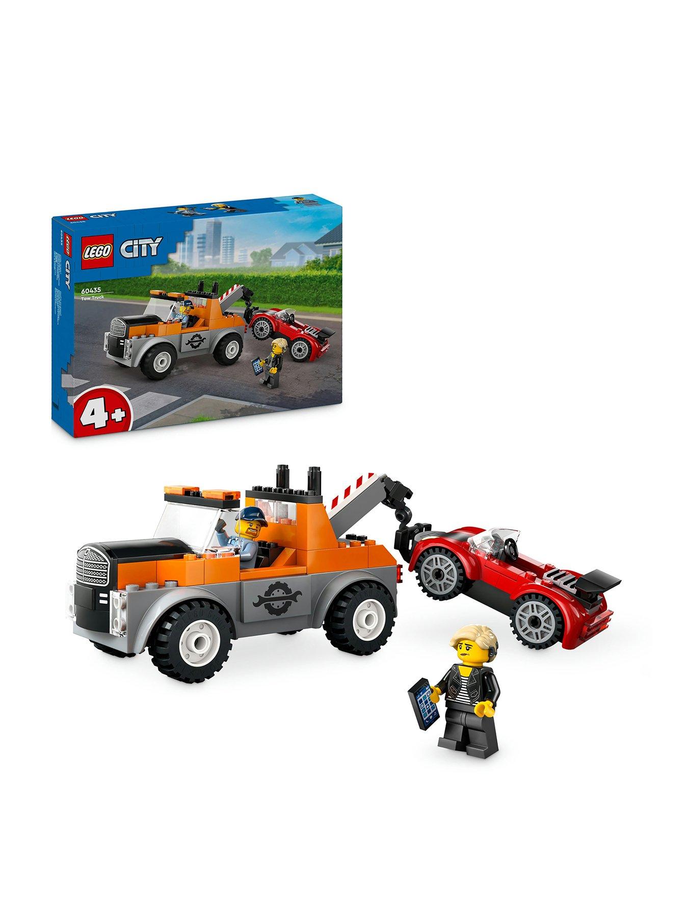 Image 1 of 6 of LEGO City Tow Truck and Sports Car Repair Toy 60435