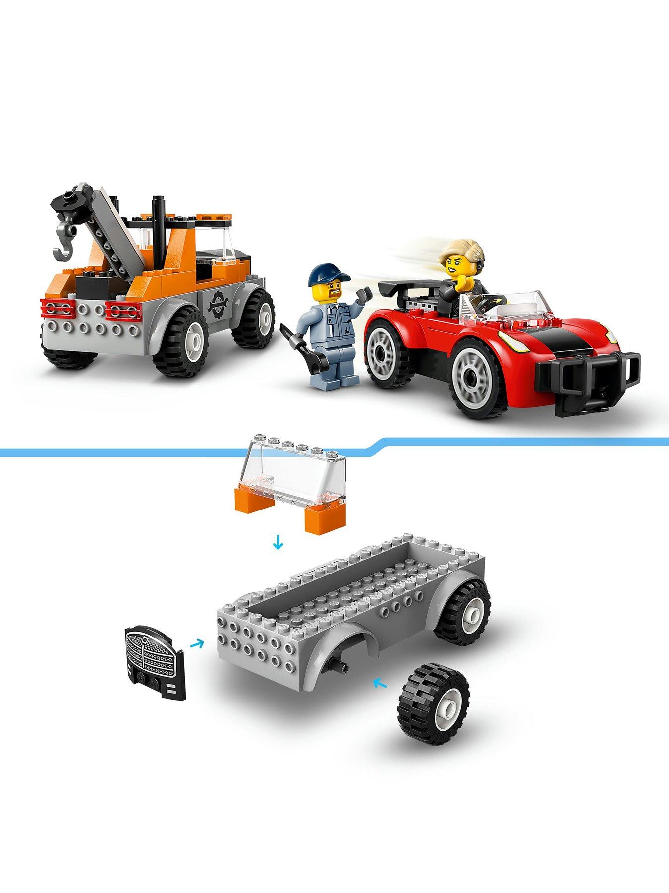 Image 3 of 6 of LEGO City Tow Truck and Sports Car Repair Toy 60435
