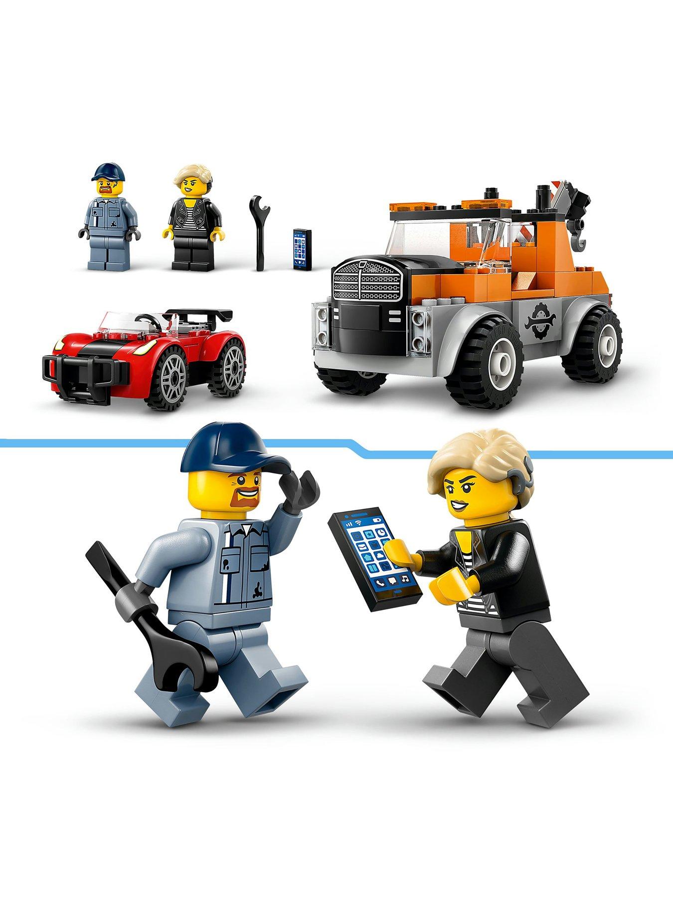 Image 4 of 6 of LEGO City Tow Truck and Sports Car Repair Toy 60435