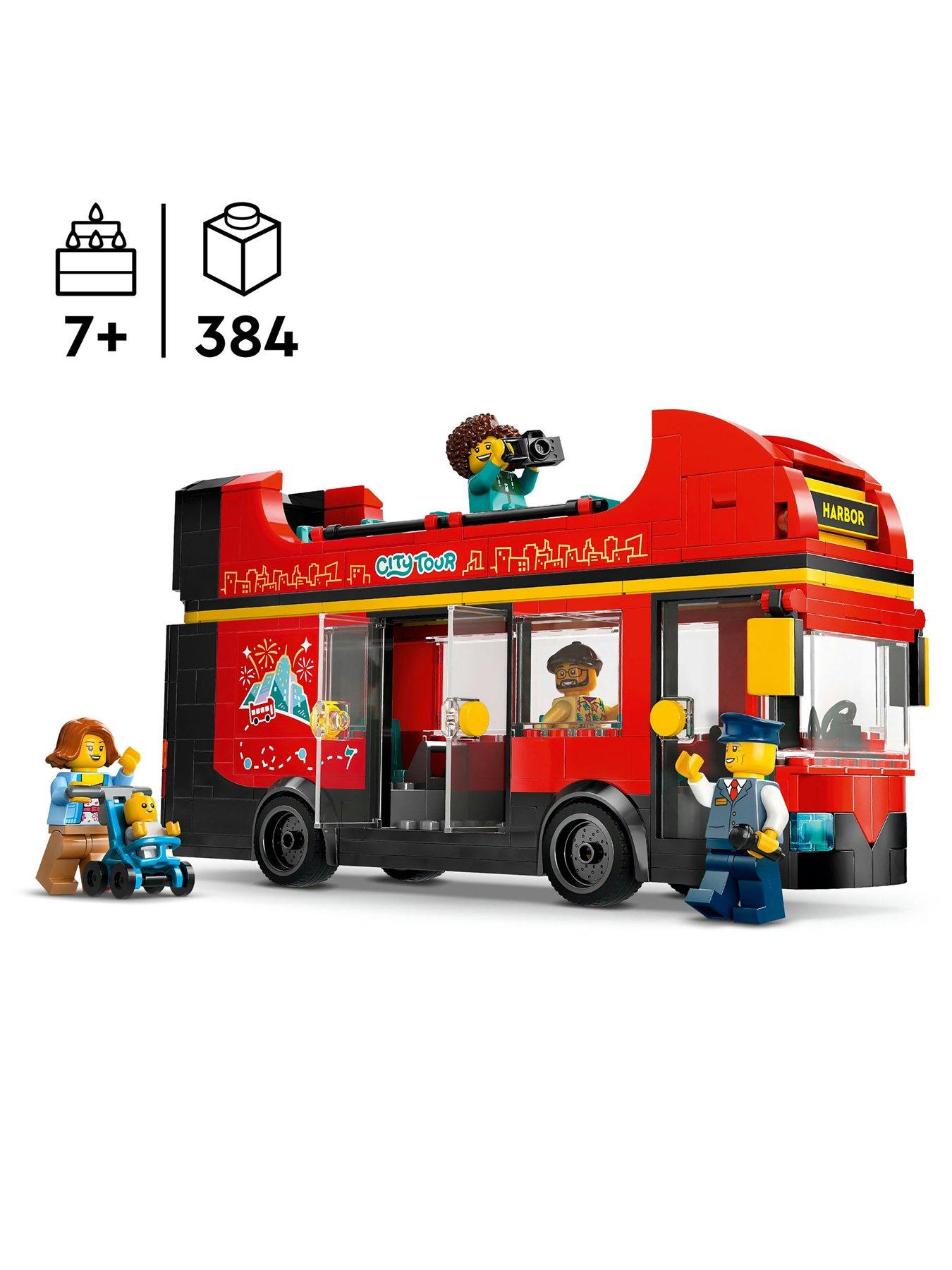 Lego City Red Double-decker Sightseeing Bus 60407 