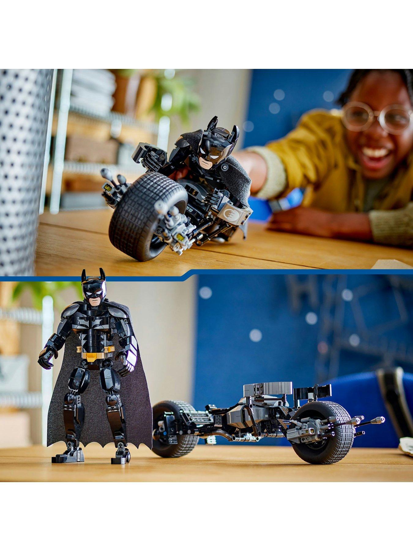 LEGO DC Super Heroes Batman Construction Figure and the Bat Pod Bike Very