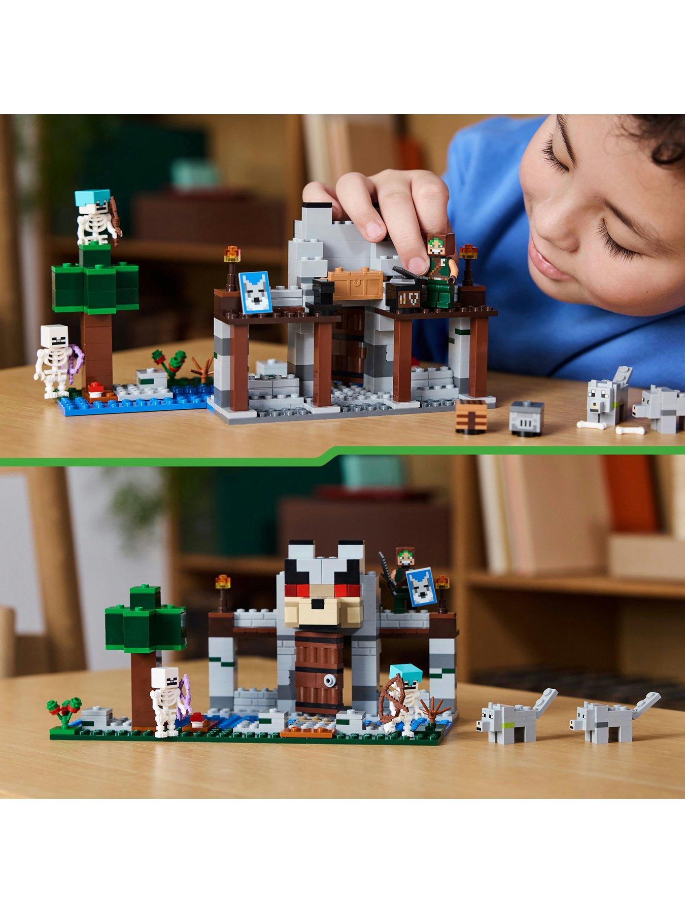 Image 5 of 7 of LEGO Minecraft The Wolf Stronghold Toy Set 21261