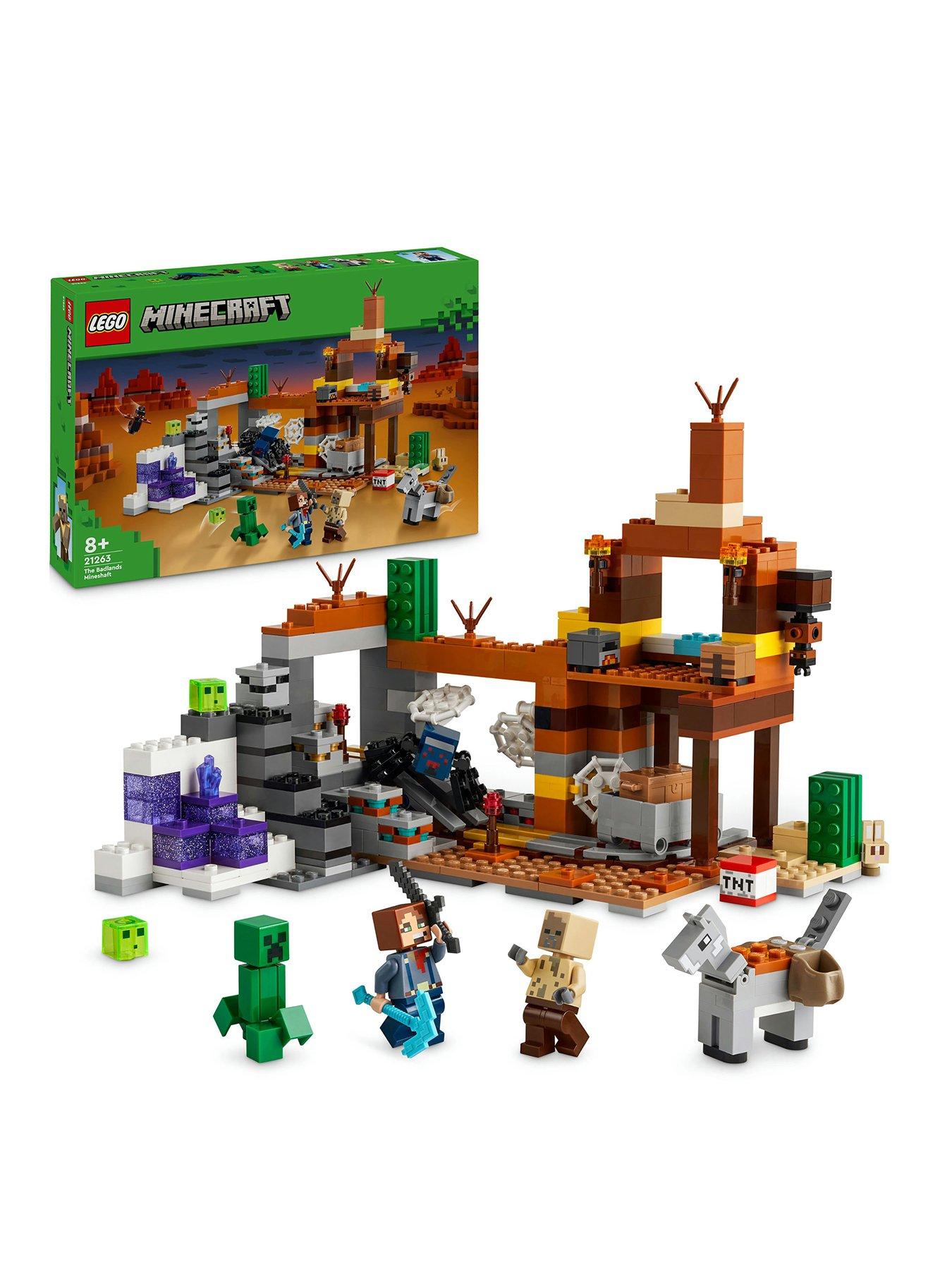 LEGO Minecraft The Badlands Mineshaft Toy Set 21263