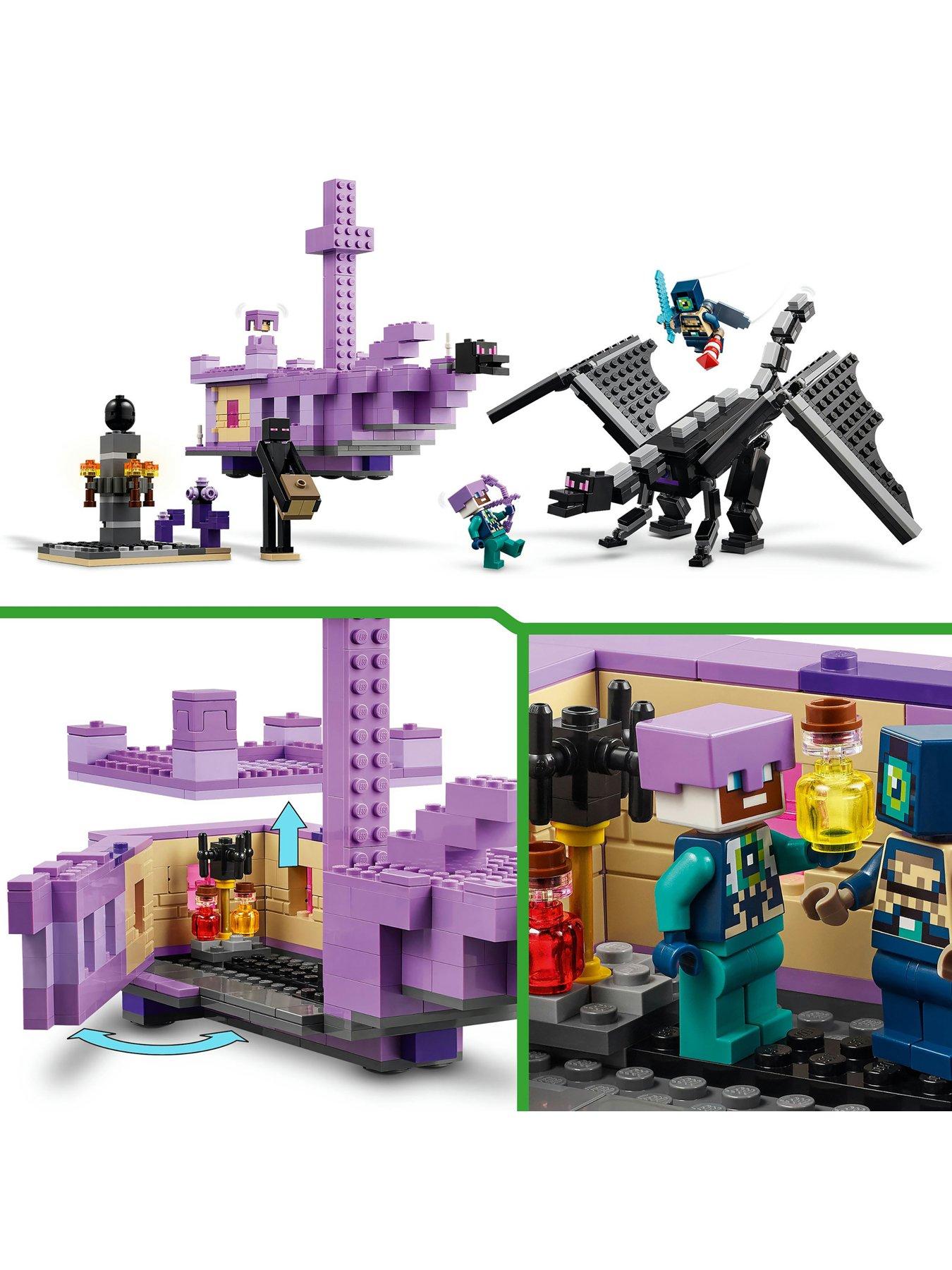 Image 3 of 8 of LEGO Minecraft The Ender Dragon and End Ship 21264