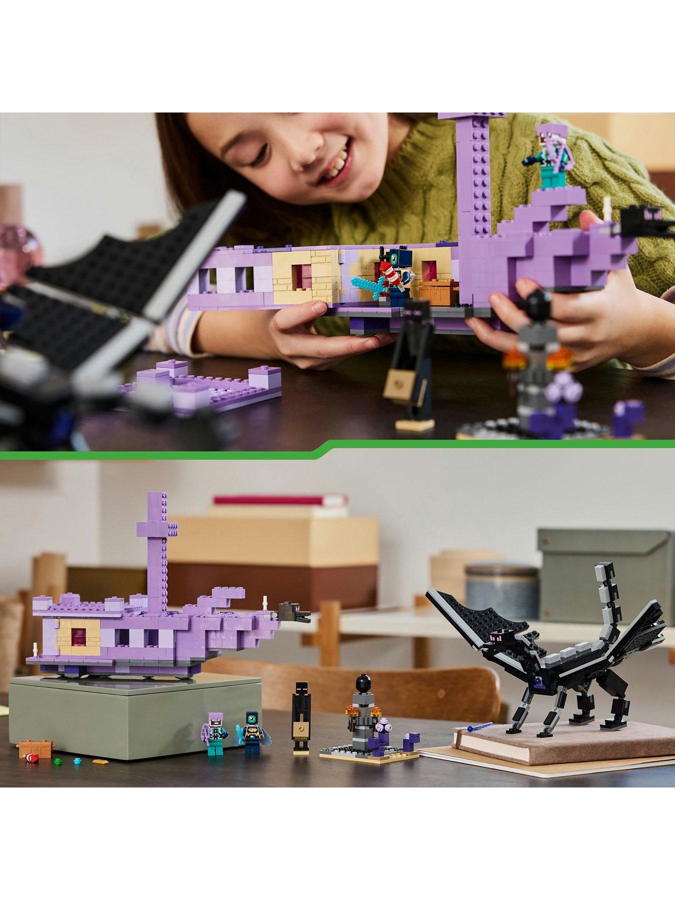 Image 5 of 8 of LEGO Minecraft The Ender Dragon and End Ship 21264