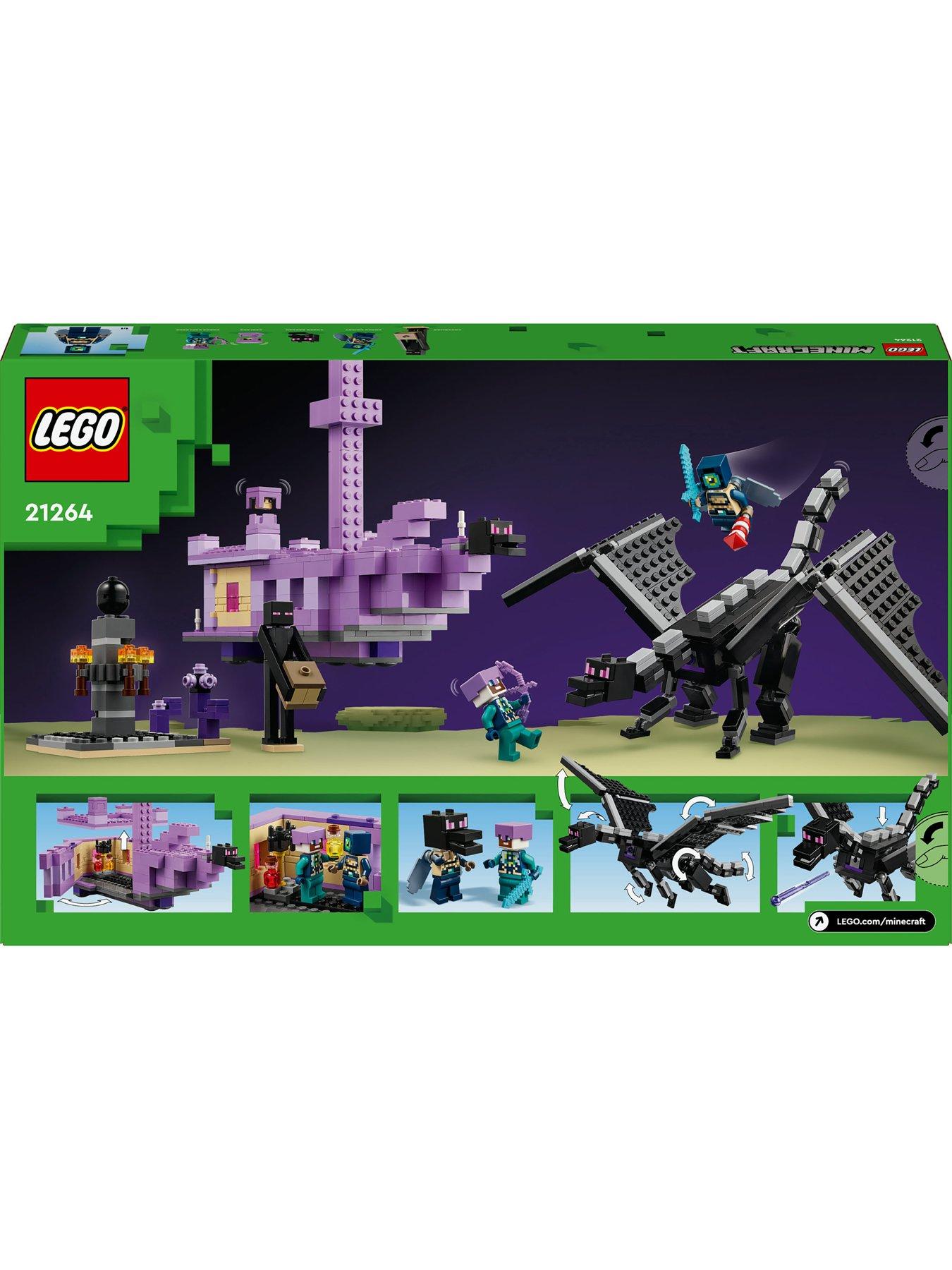 Image 7 of 8 of LEGO Minecraft The Ender Dragon and End Ship 21264