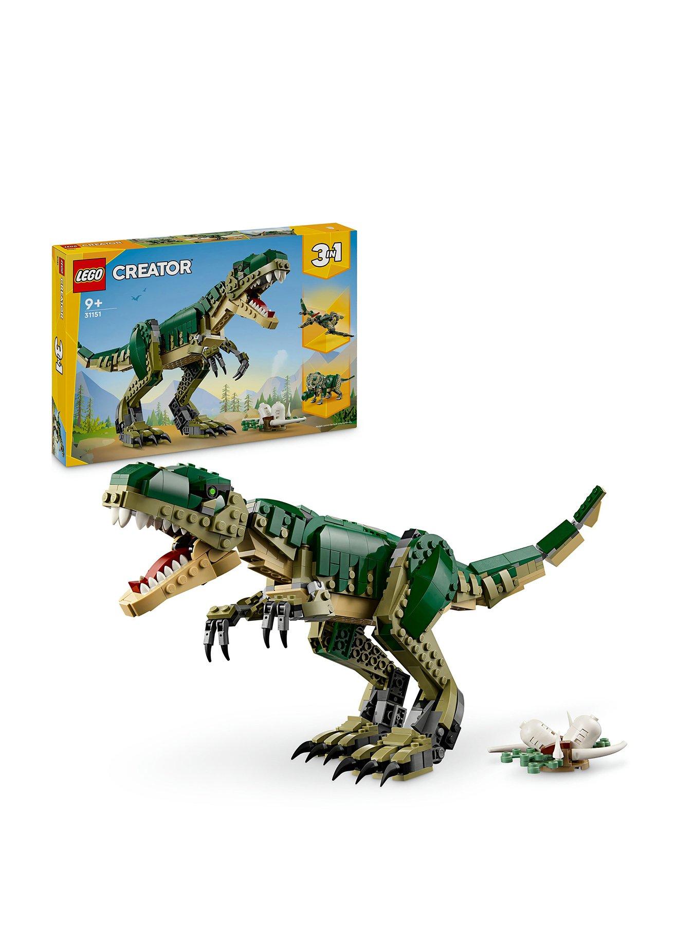 LEGO Creator 3in1 T. rex, Toy Dinosaur Set 31151
