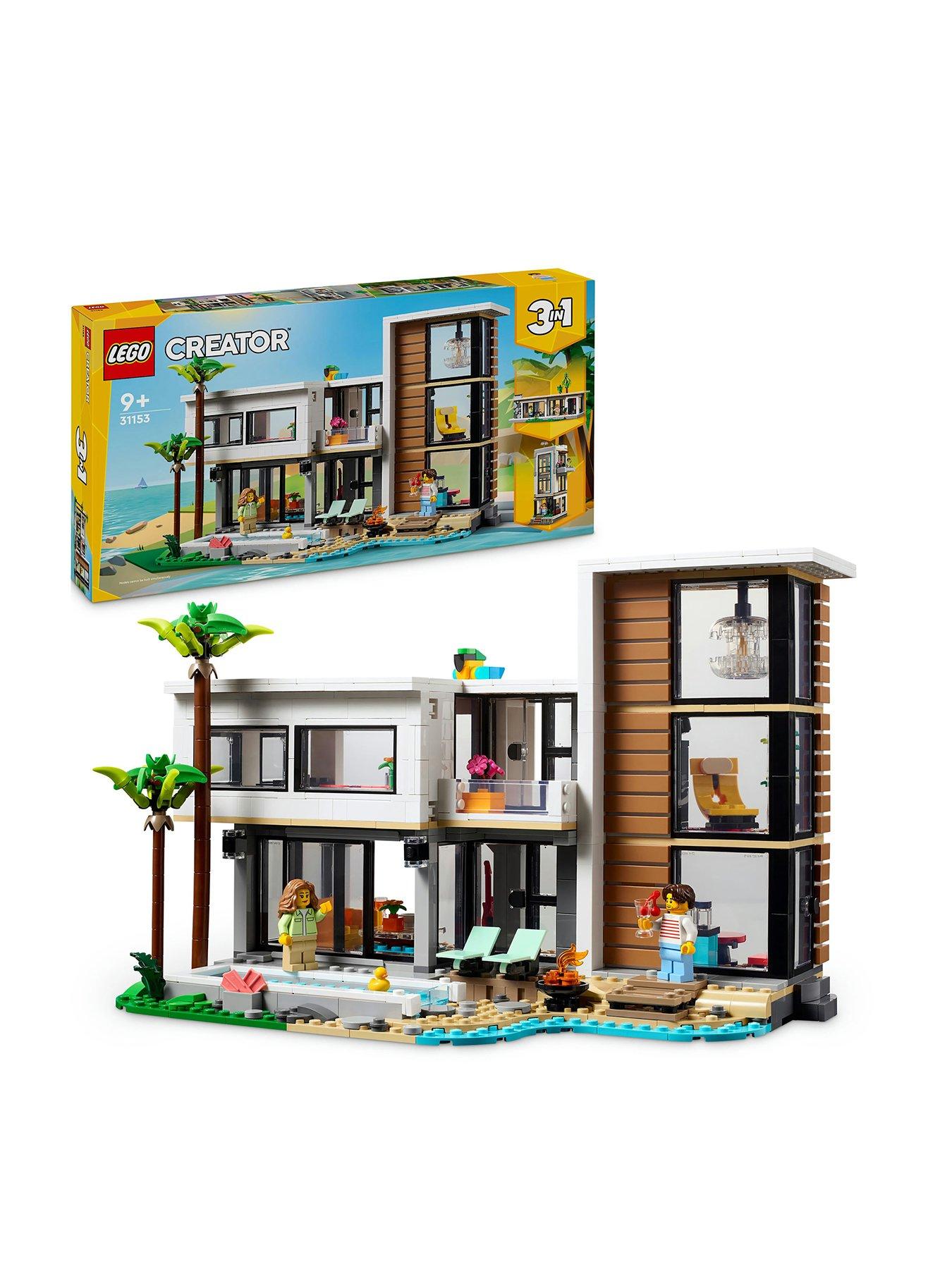 LEGO Creator 3in1 Modern House Toy for Kids 31153 Very