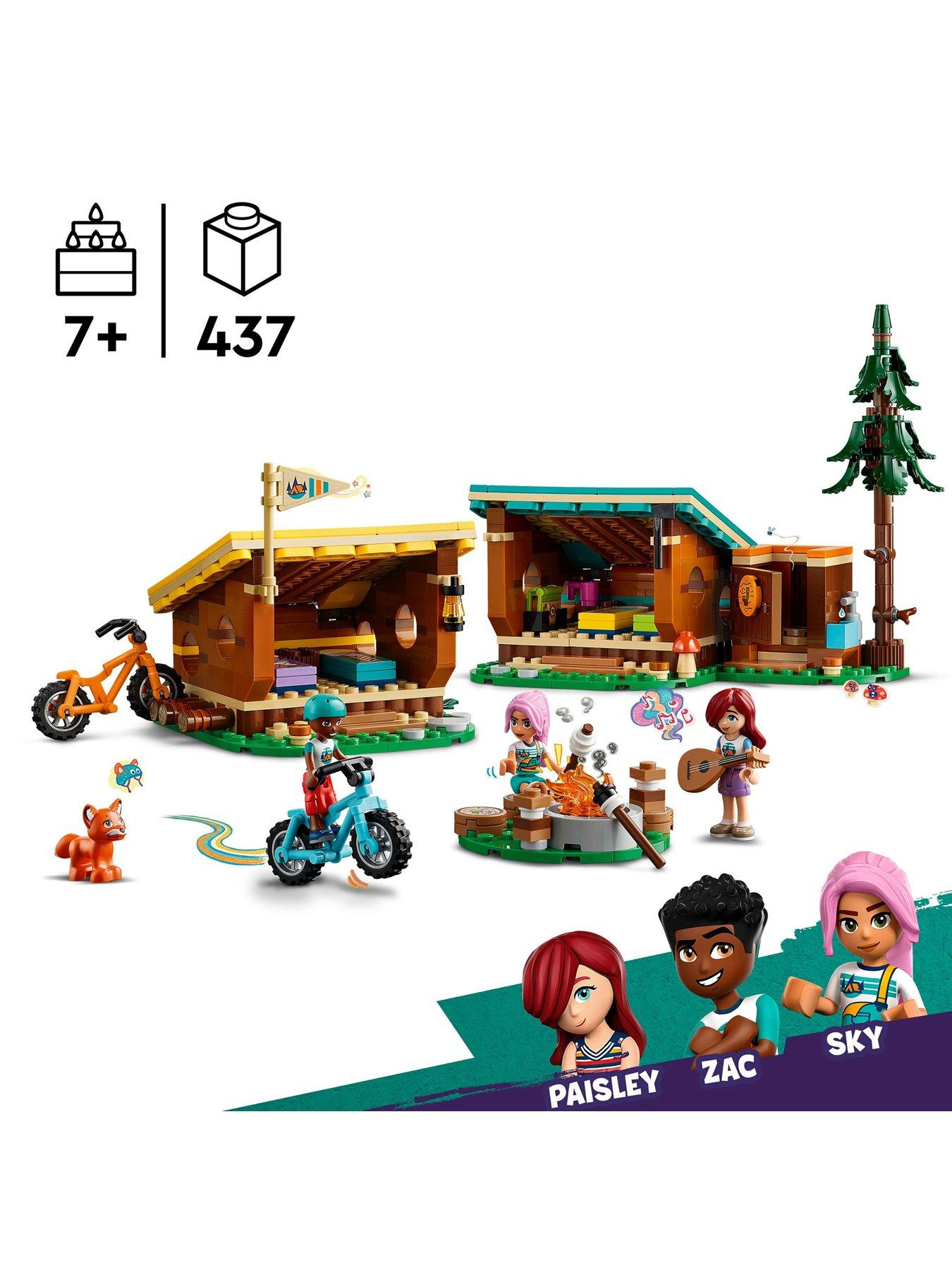 LEGO Friends Adventure Camp Cosy Cabins Set 42624 Very