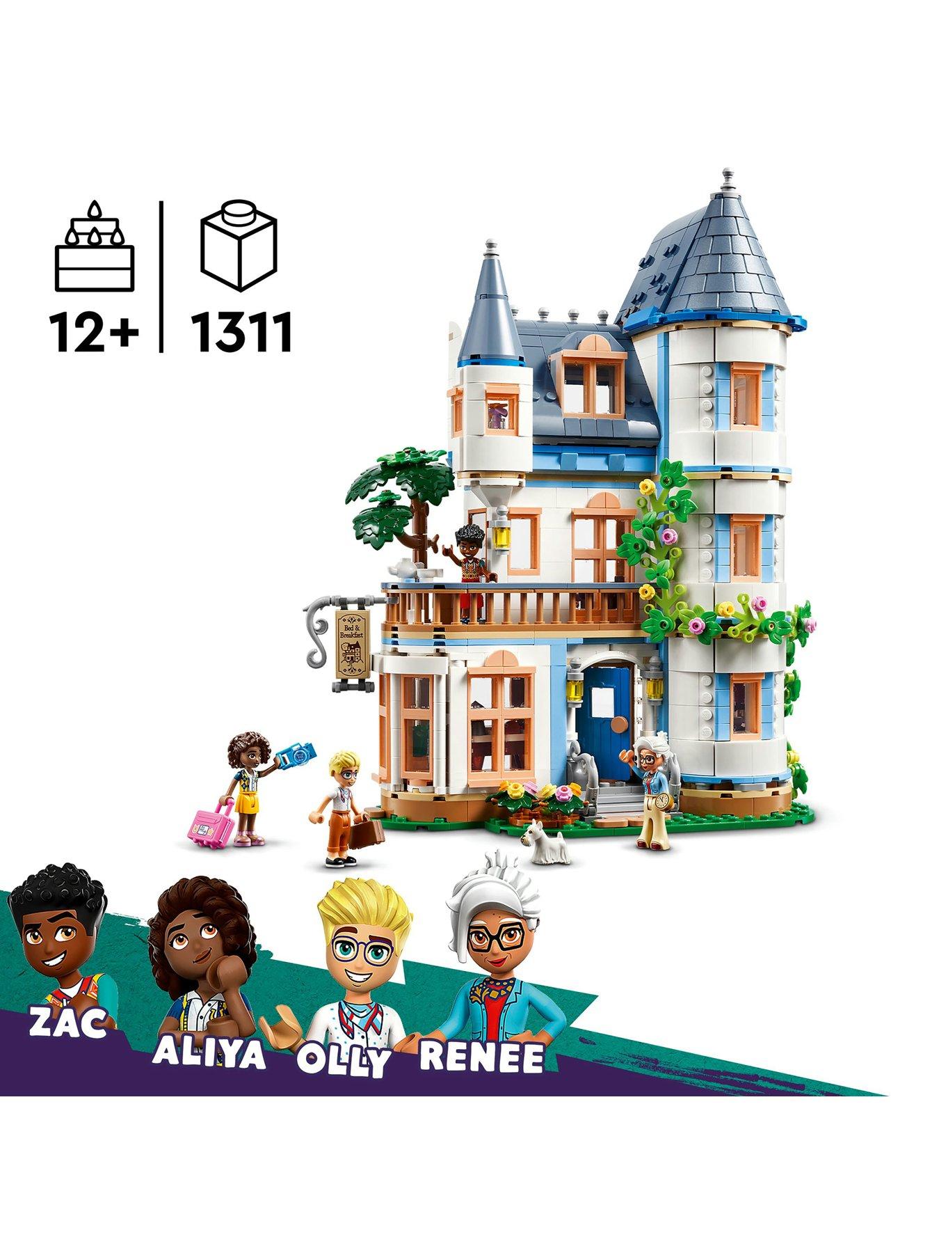 LEGO Friends Castle Bed and Breakfast Toy Set 42638 | Very.co.uk