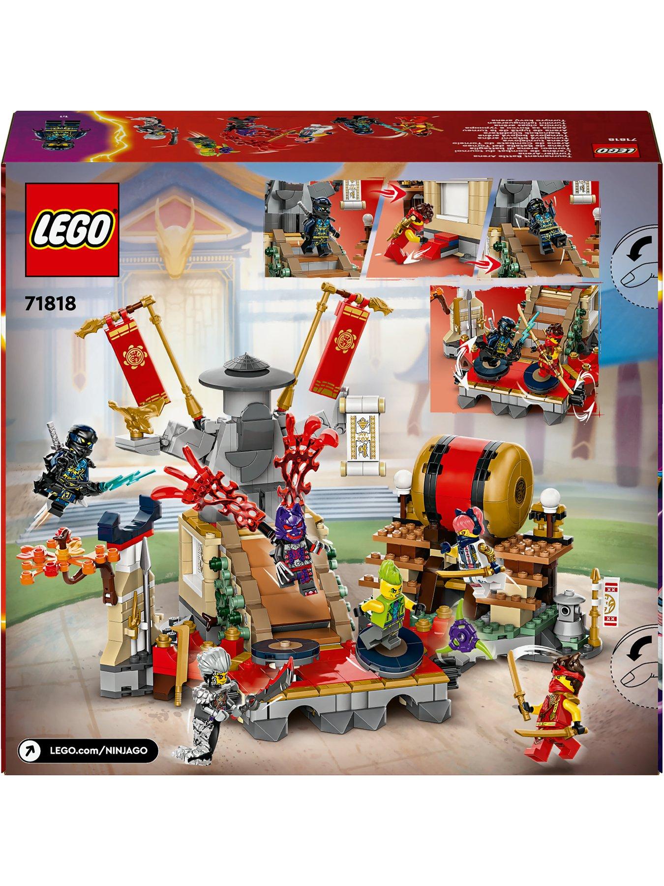 LEGO Ninjago Tournament Battle Arena Toy Set 71818 | Very.co.uk