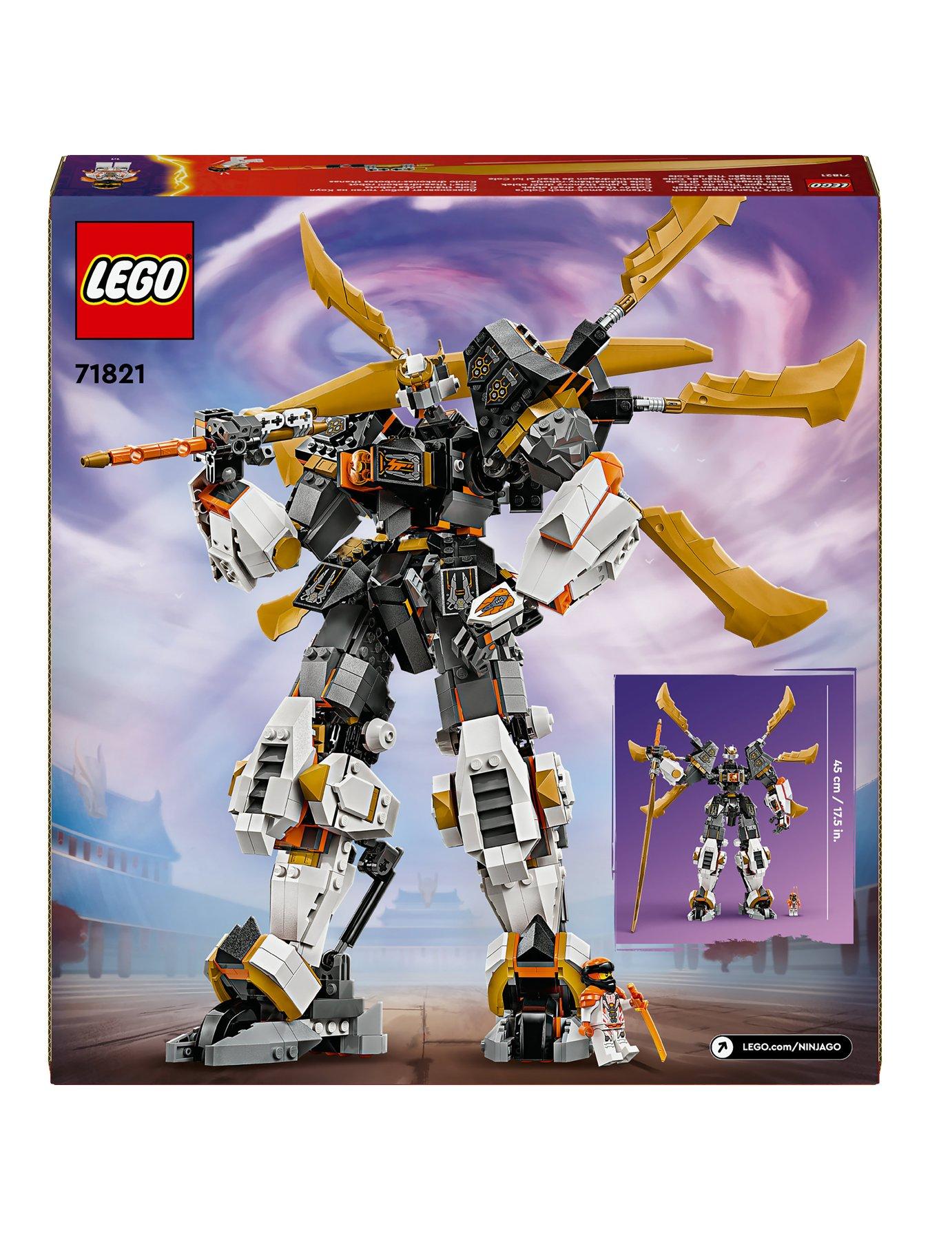 LEGO Ninjago Cole’s Titan Dragon Mech Toy Set 71821 | Very.co.uk