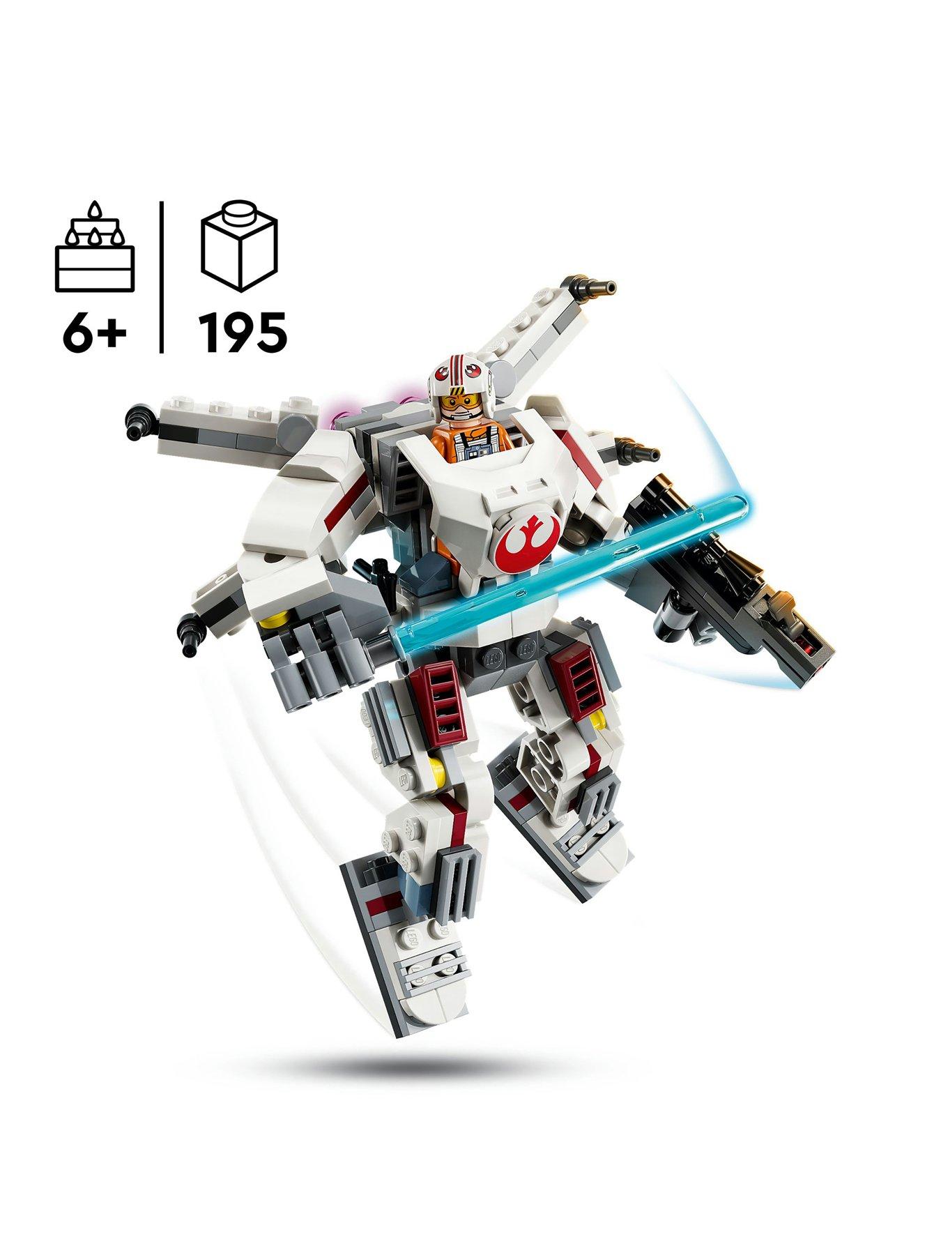 LEGO Star Wars Luke Skywalker X-Wing Mech Set 75390 | Very.co.uk