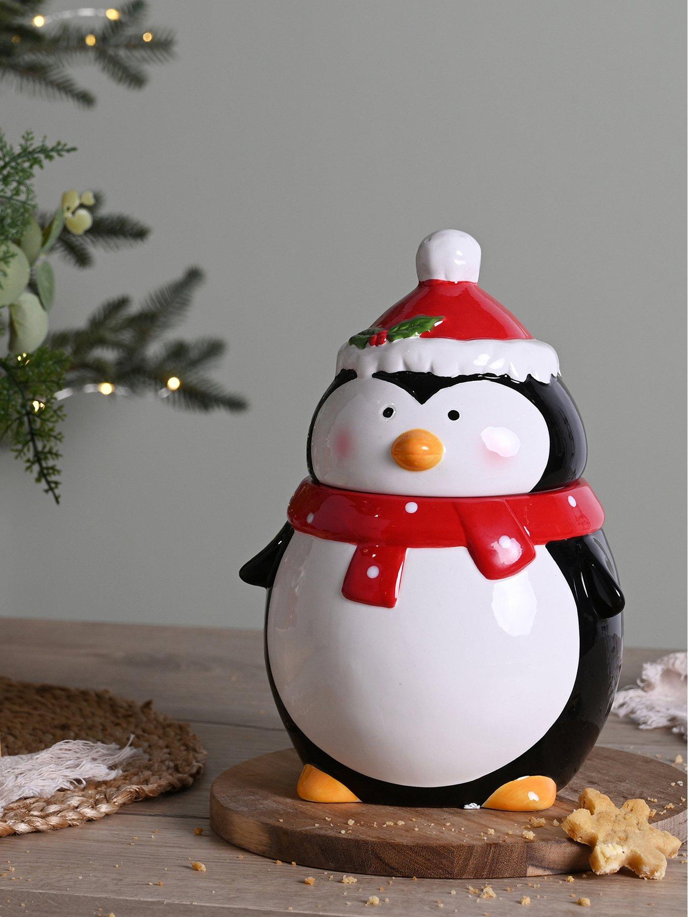 Product photograph of Very Home Penguin Cookie Jar from very.co.uk