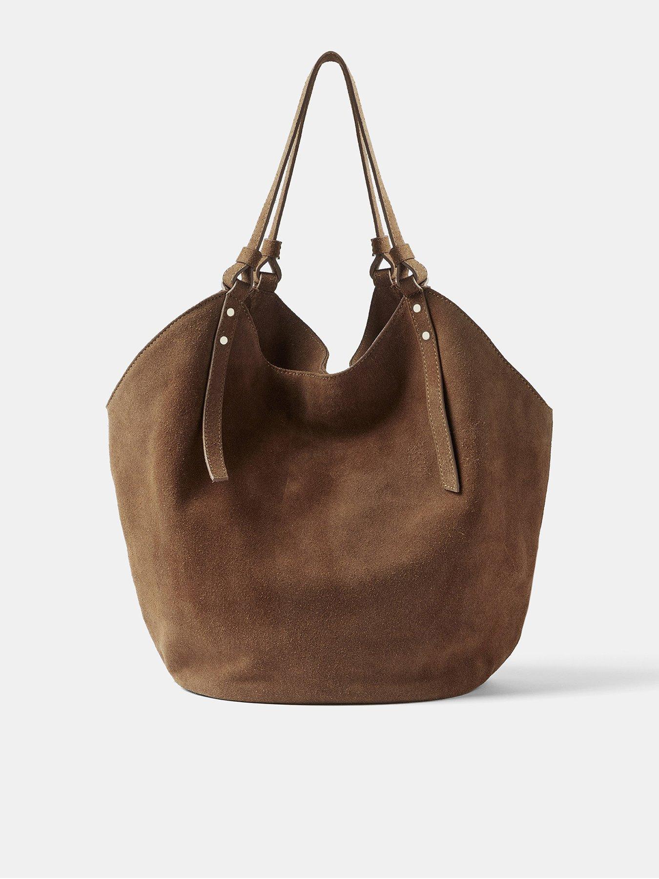 Suede Shoulder Bag