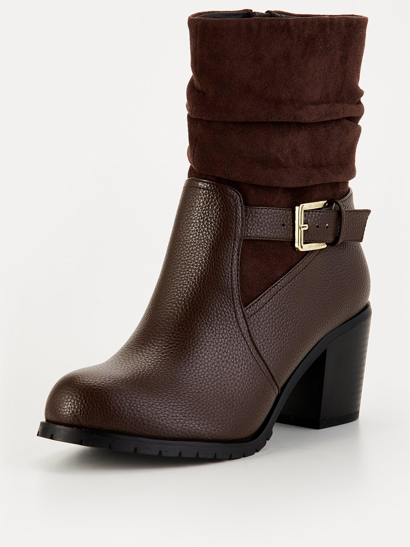 Slouch calf boots uk store